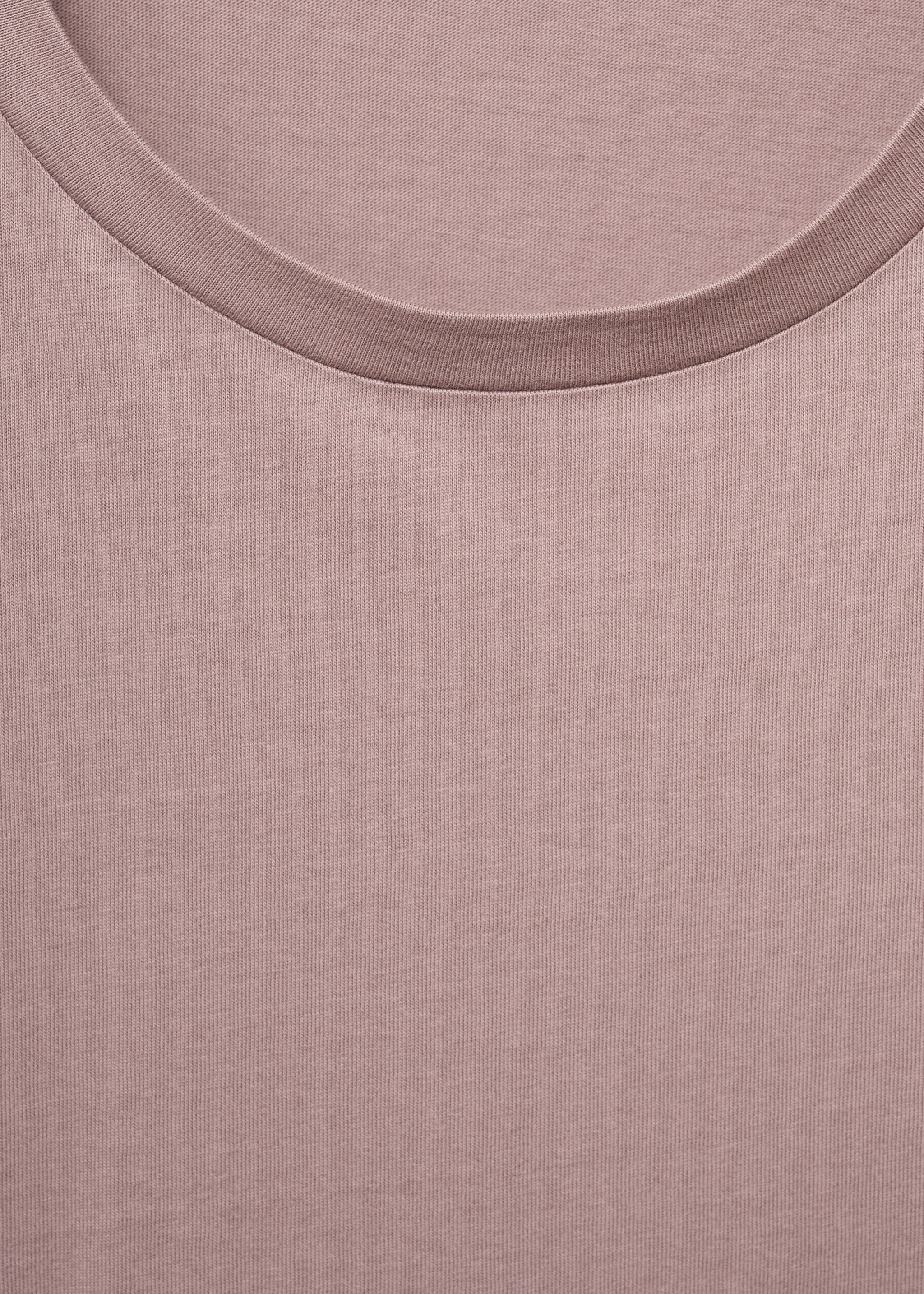 Cotton two-piece short-sleeved pyjamas - Details of the article 8