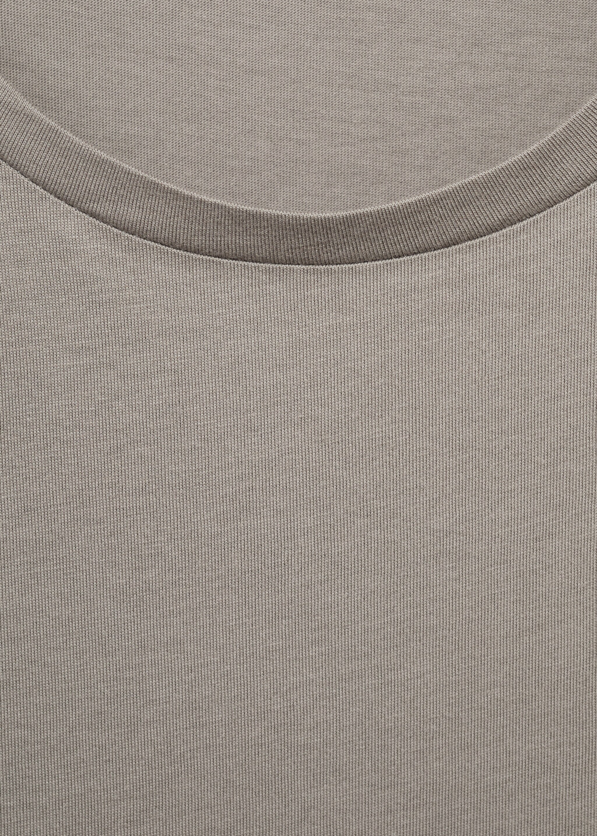 Cotton two-piece short-sleeved pyjamas - Details of the article 8
