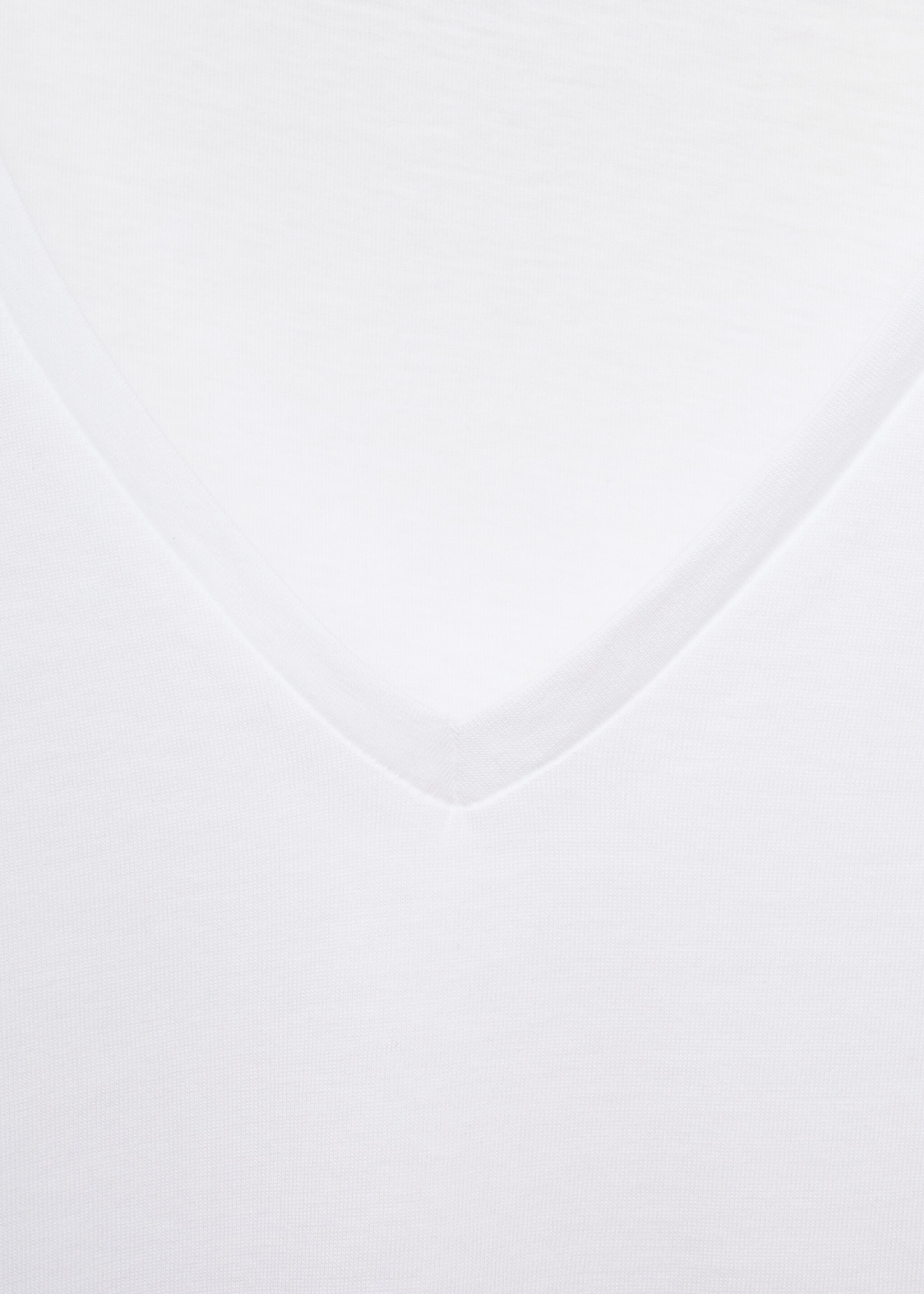 Seersucker striped two-piece pajamas - Details of the article 0