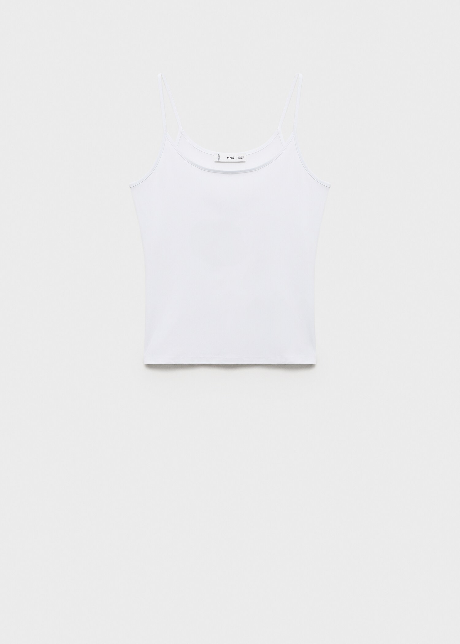 Plain strapless top - Article without model