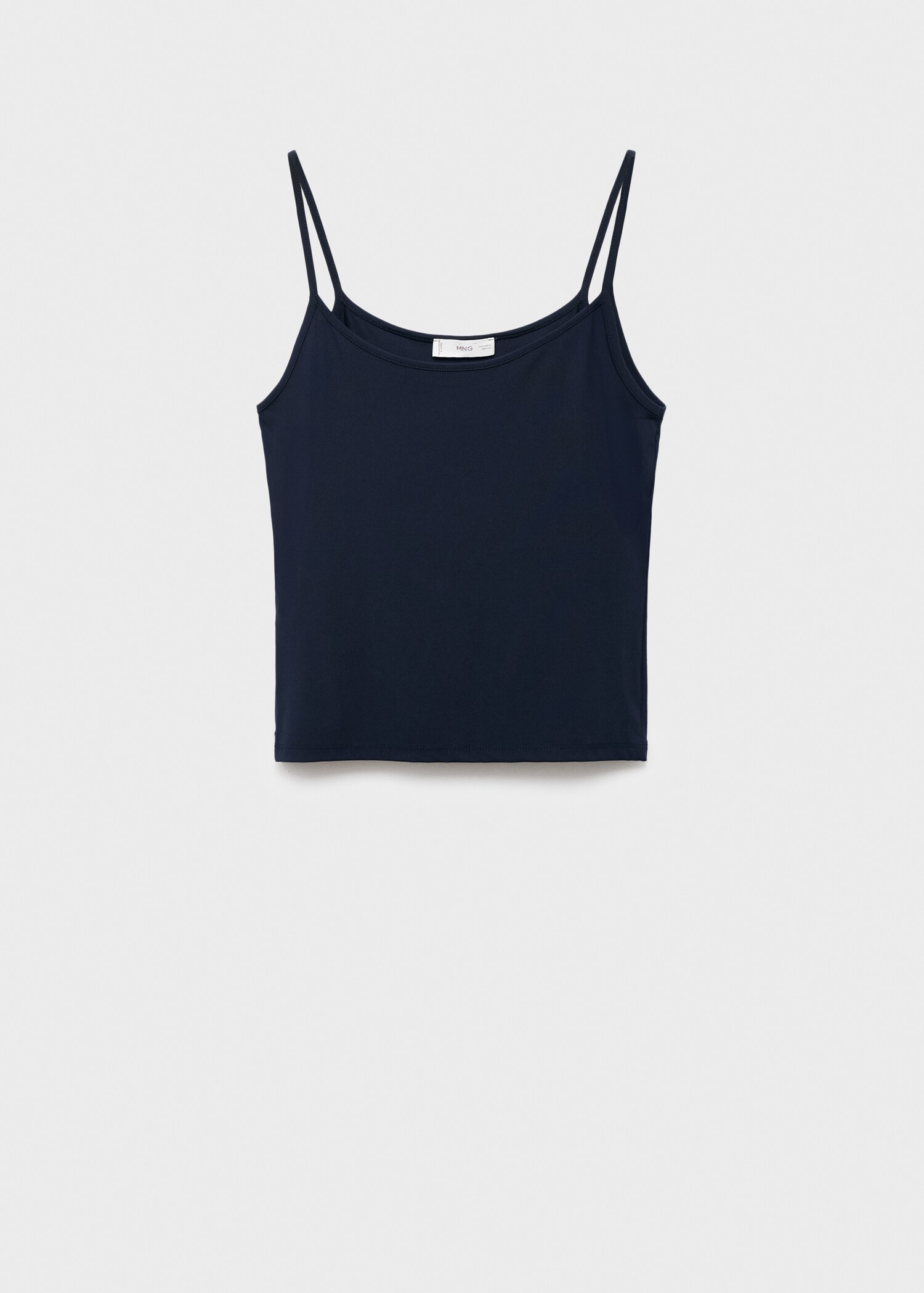 Plain strapless top - Article without model