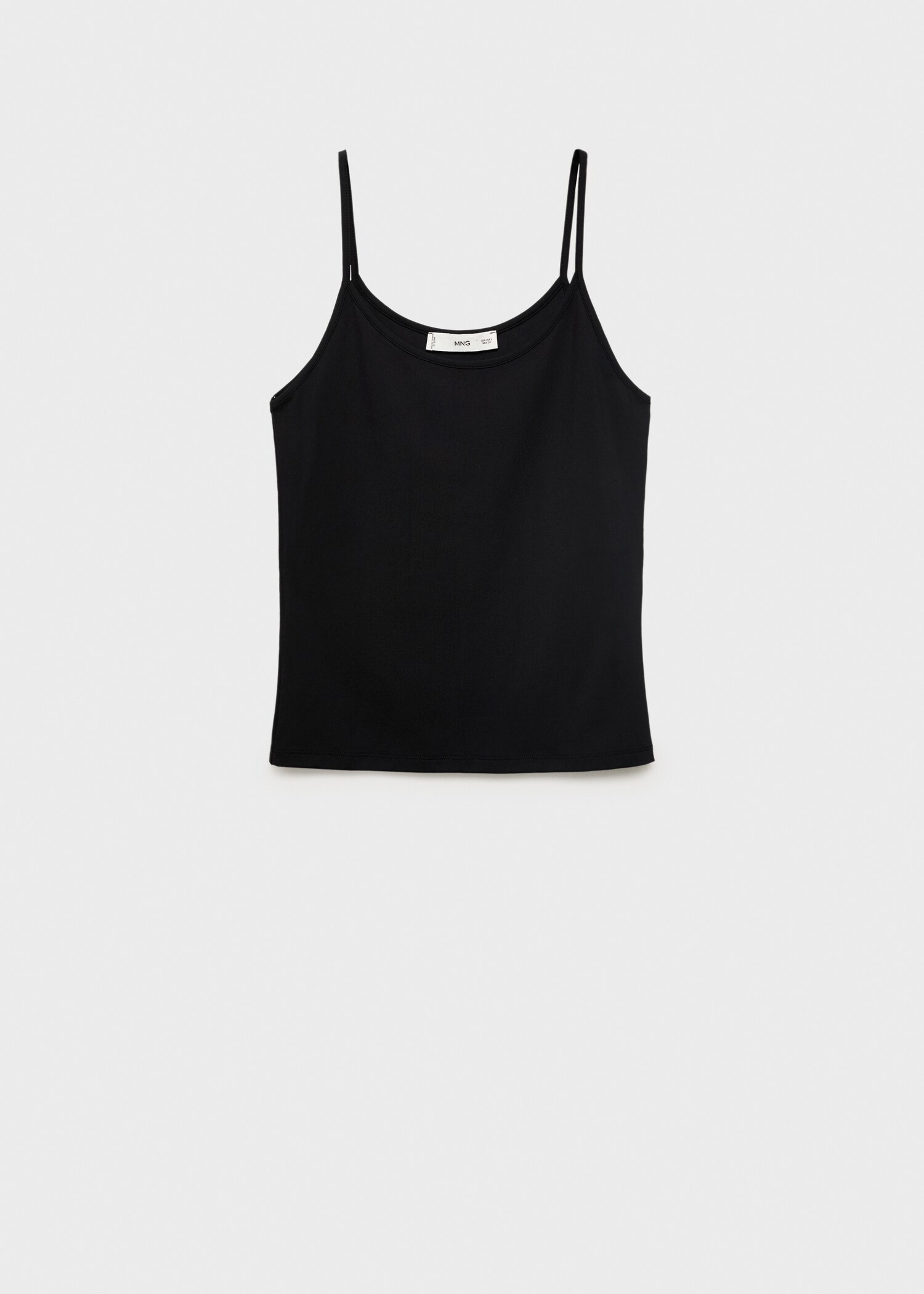 Plain strapless top - Article without model