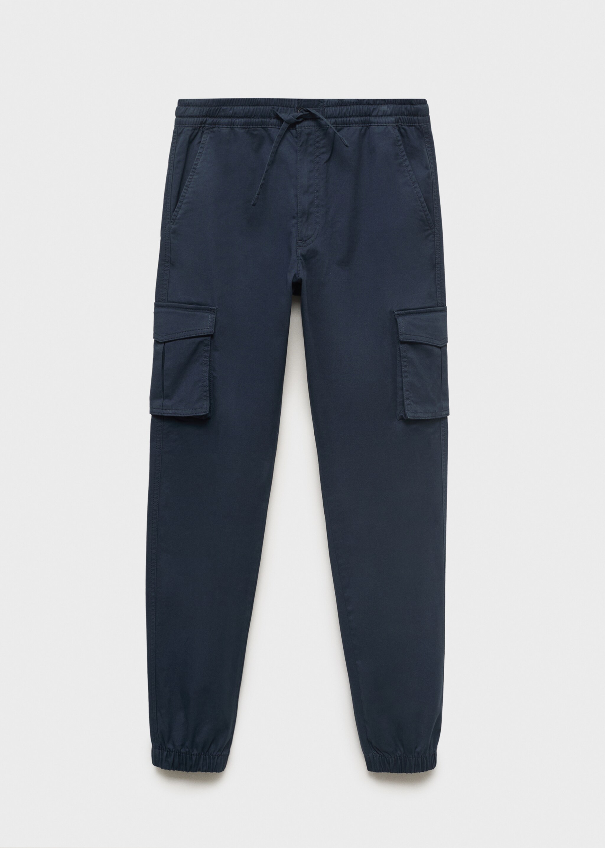 Cargo joggers with drawstring - Article without model