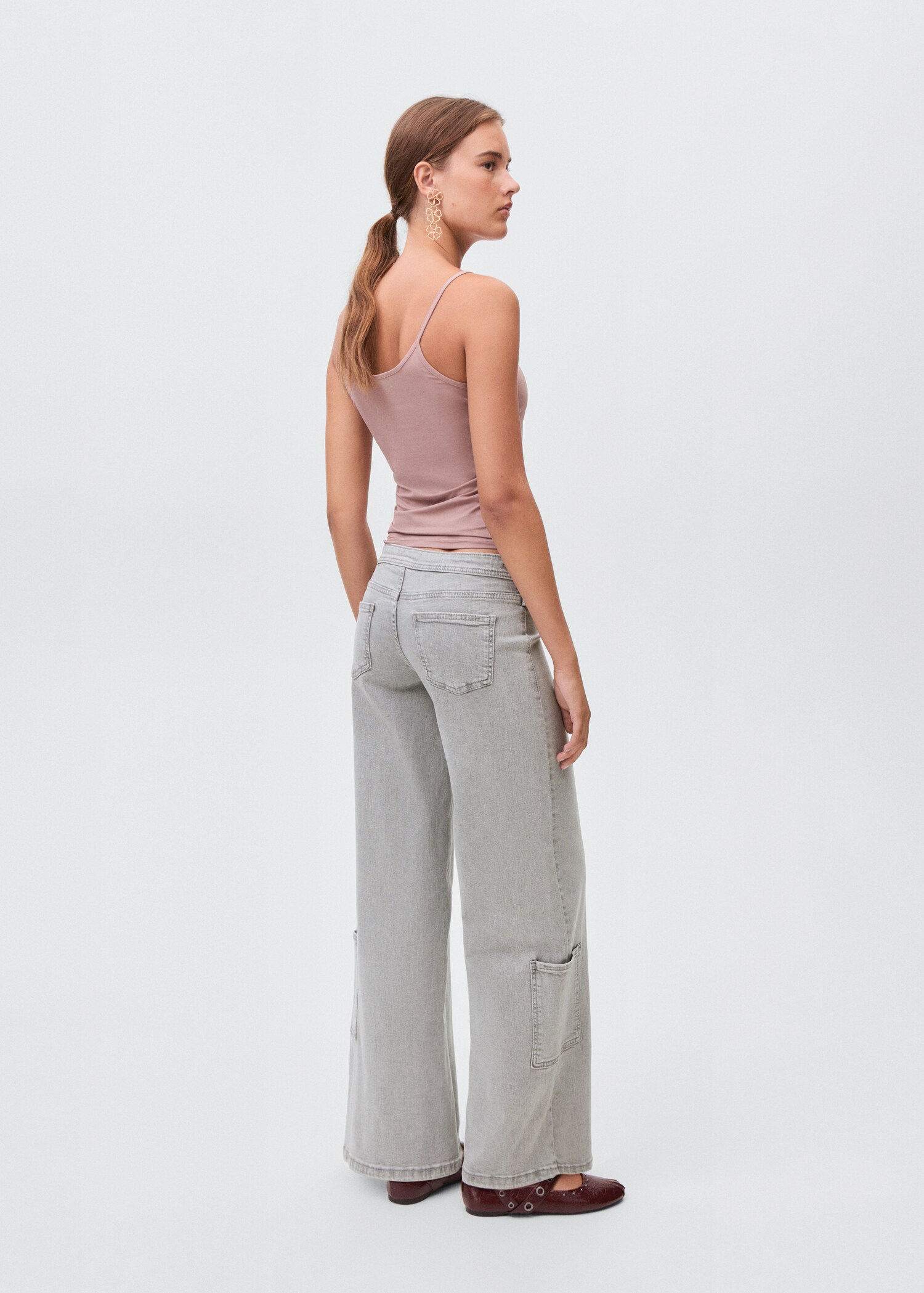 Jean wideleg avec boucle - Verso de l’article