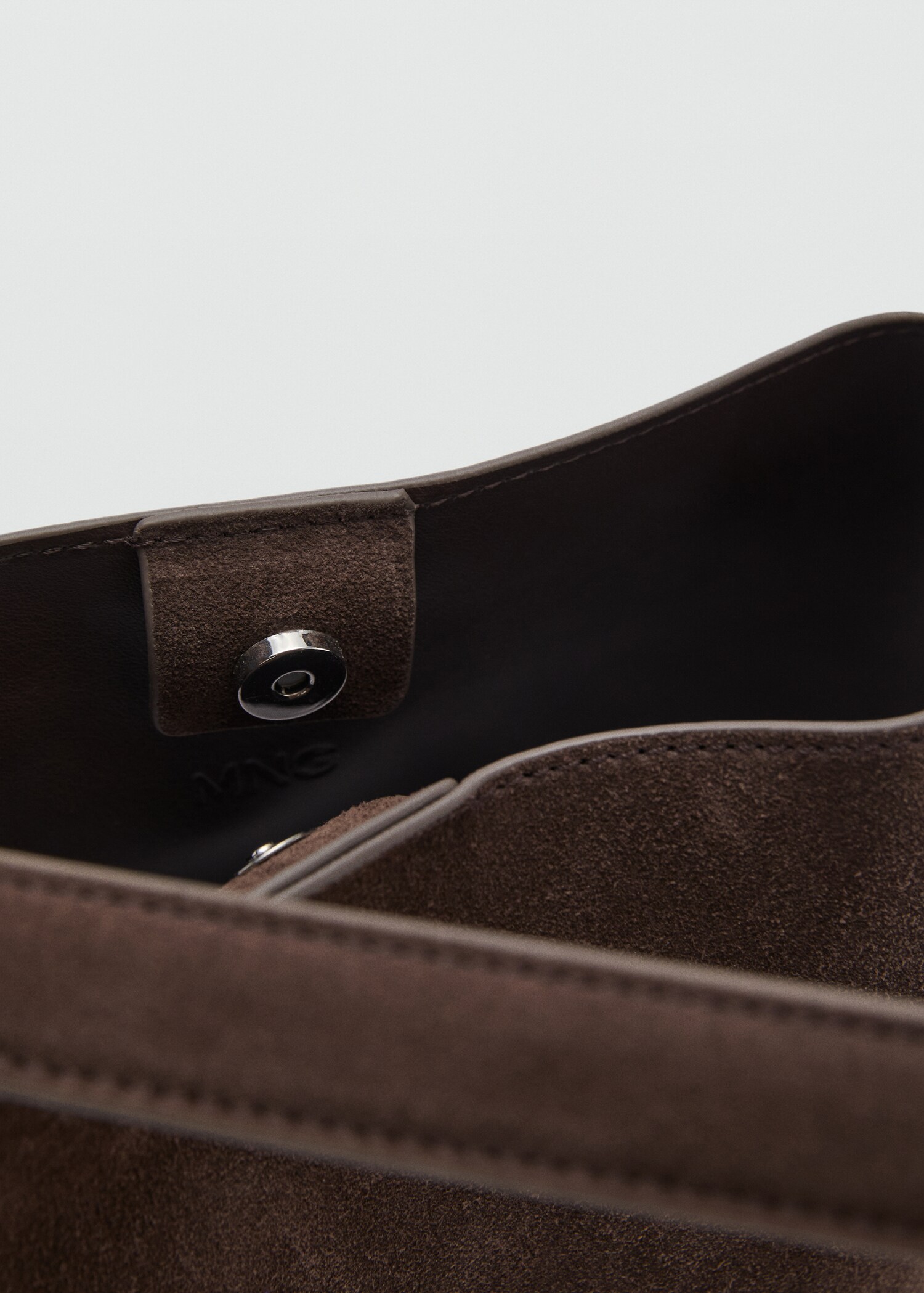 Shopper-Tasche aus Wildleder - Detail des Artikels 2