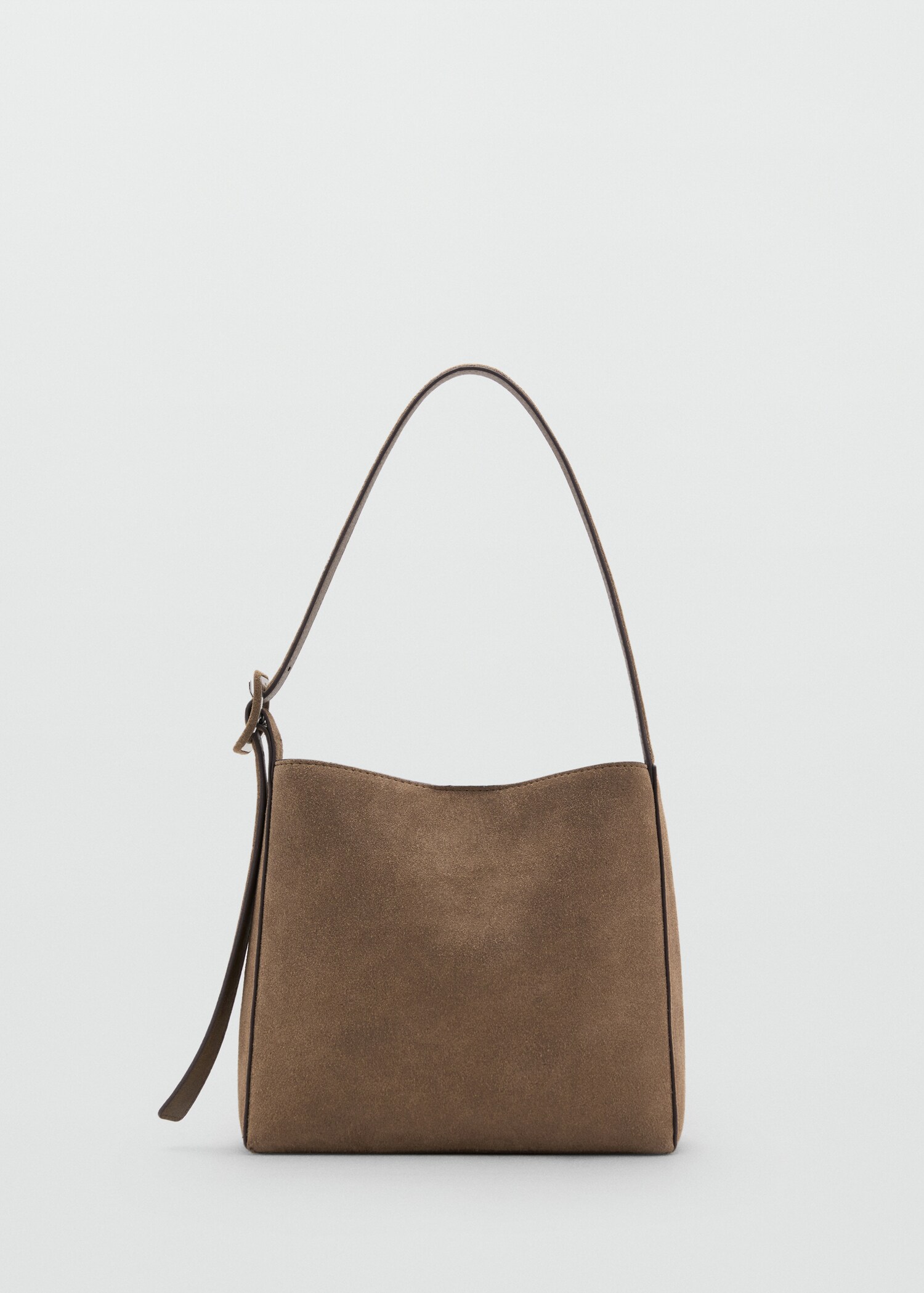 Shopper-Tasche aus Wildleder - Artikel ohne Model