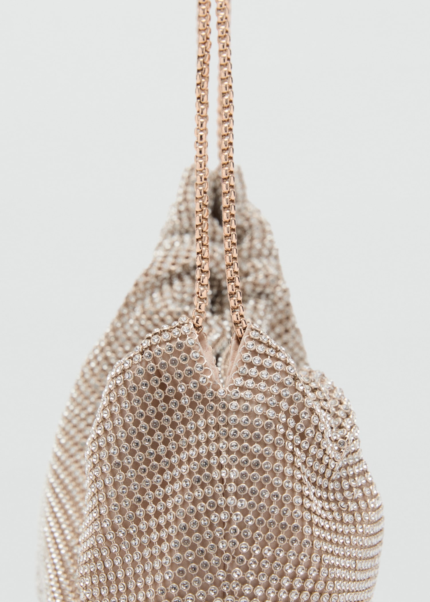 Rhinestone shoulder bag | MANGO Pakistan