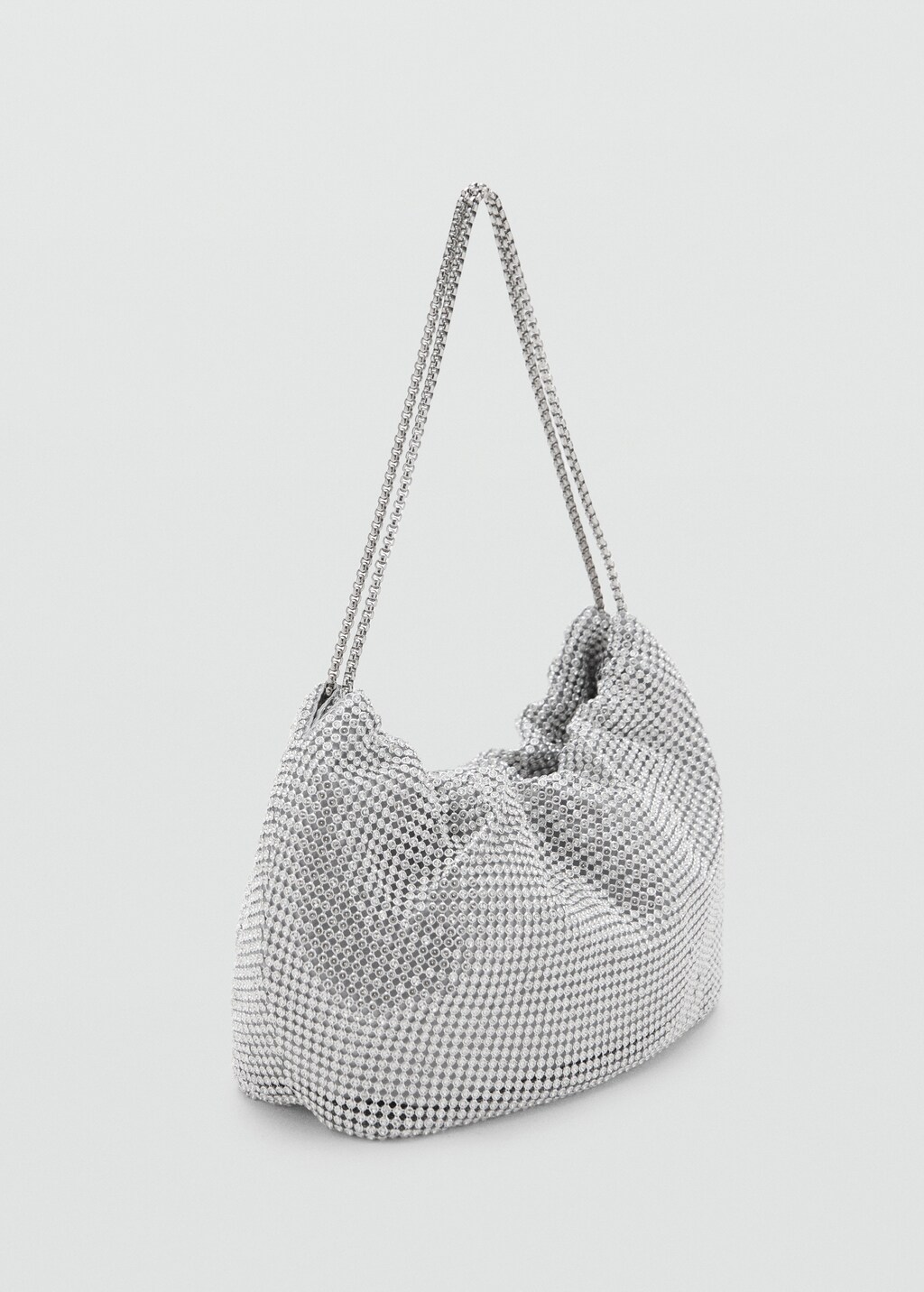 Rhinestone shoulder bag - Women | MANGO USA