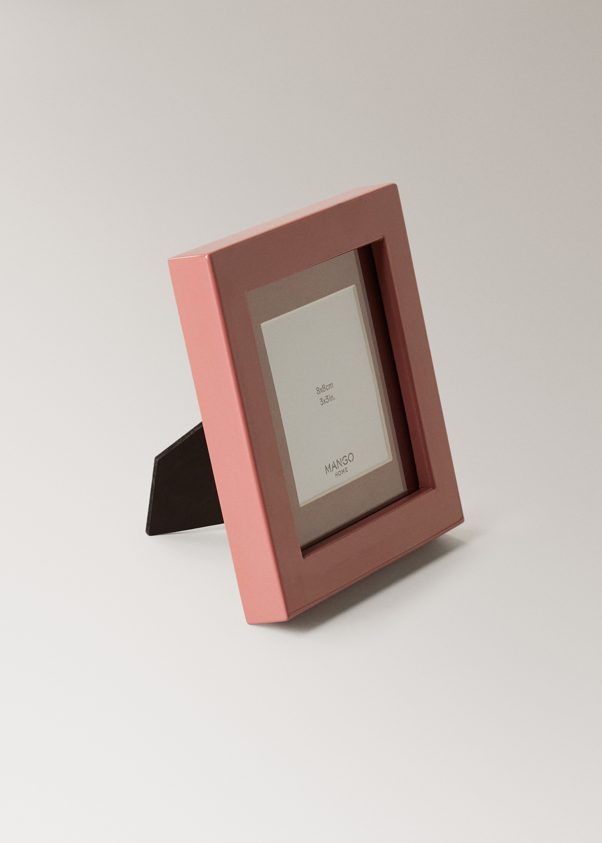 Small coloured lacquered frame - Details of the article 1, Pink. Ref: 17012929-00.