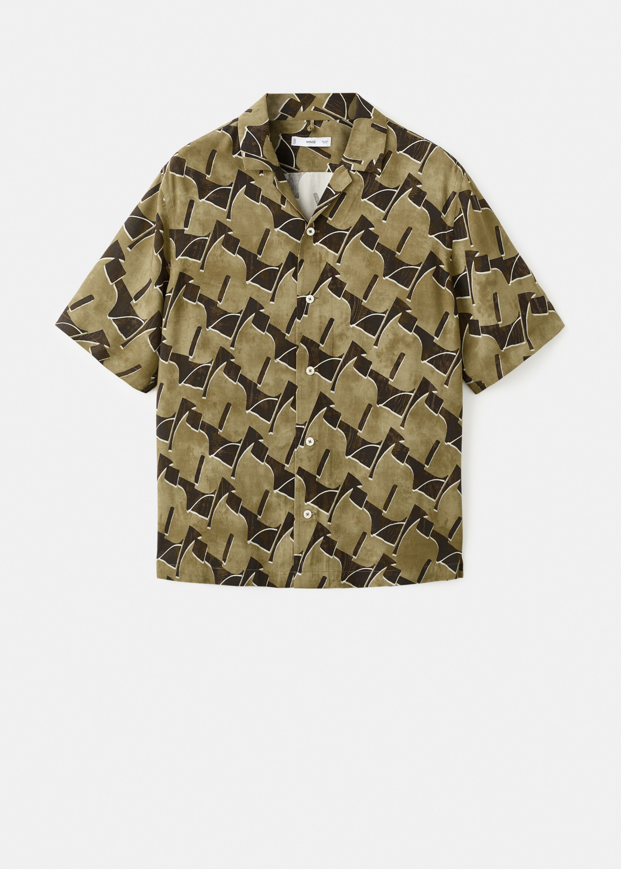 Shirt david - Article without model, Ochre. Ref: 17012930-00.