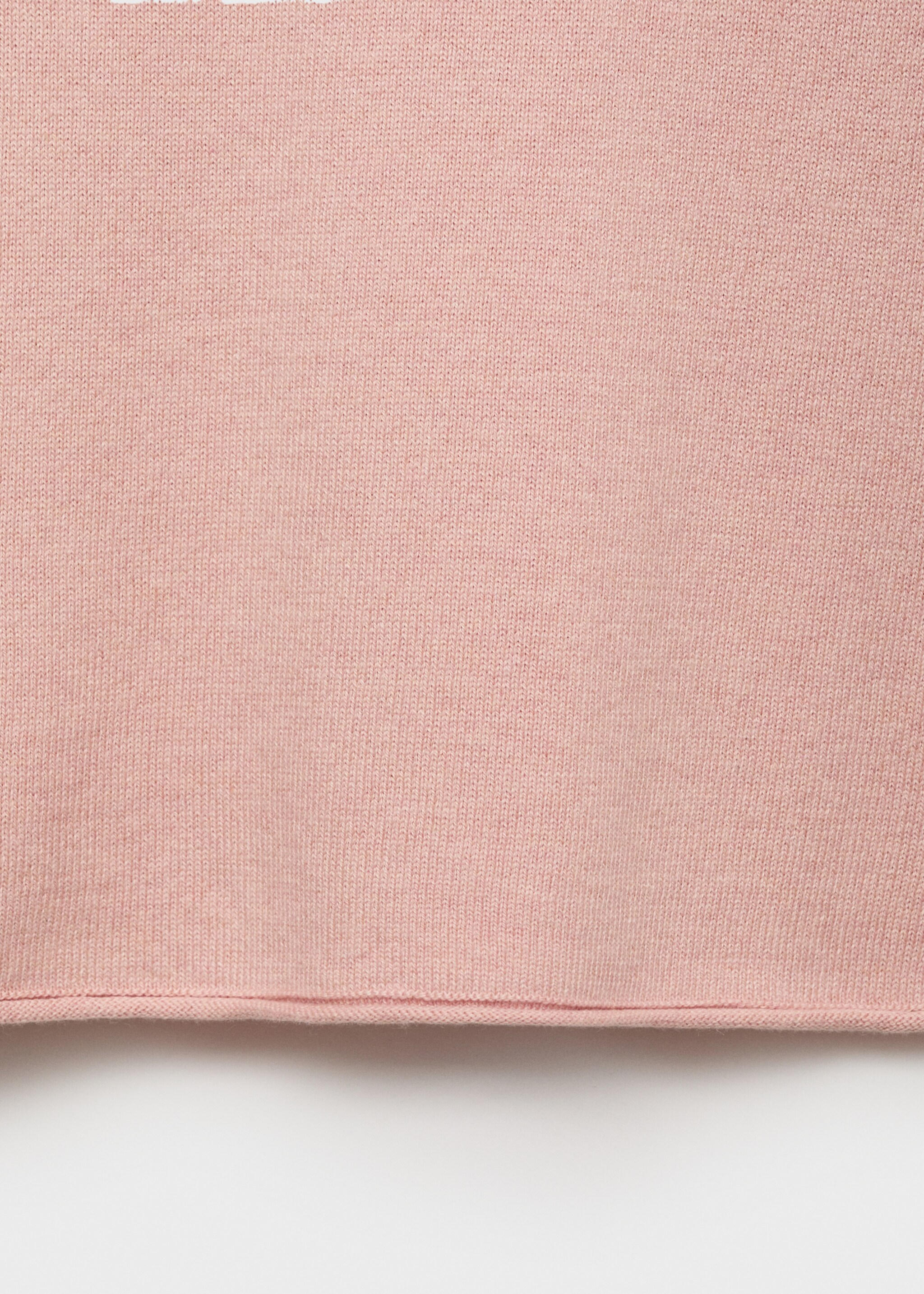 Pull en maille col en V uni - Détail de l'article 0