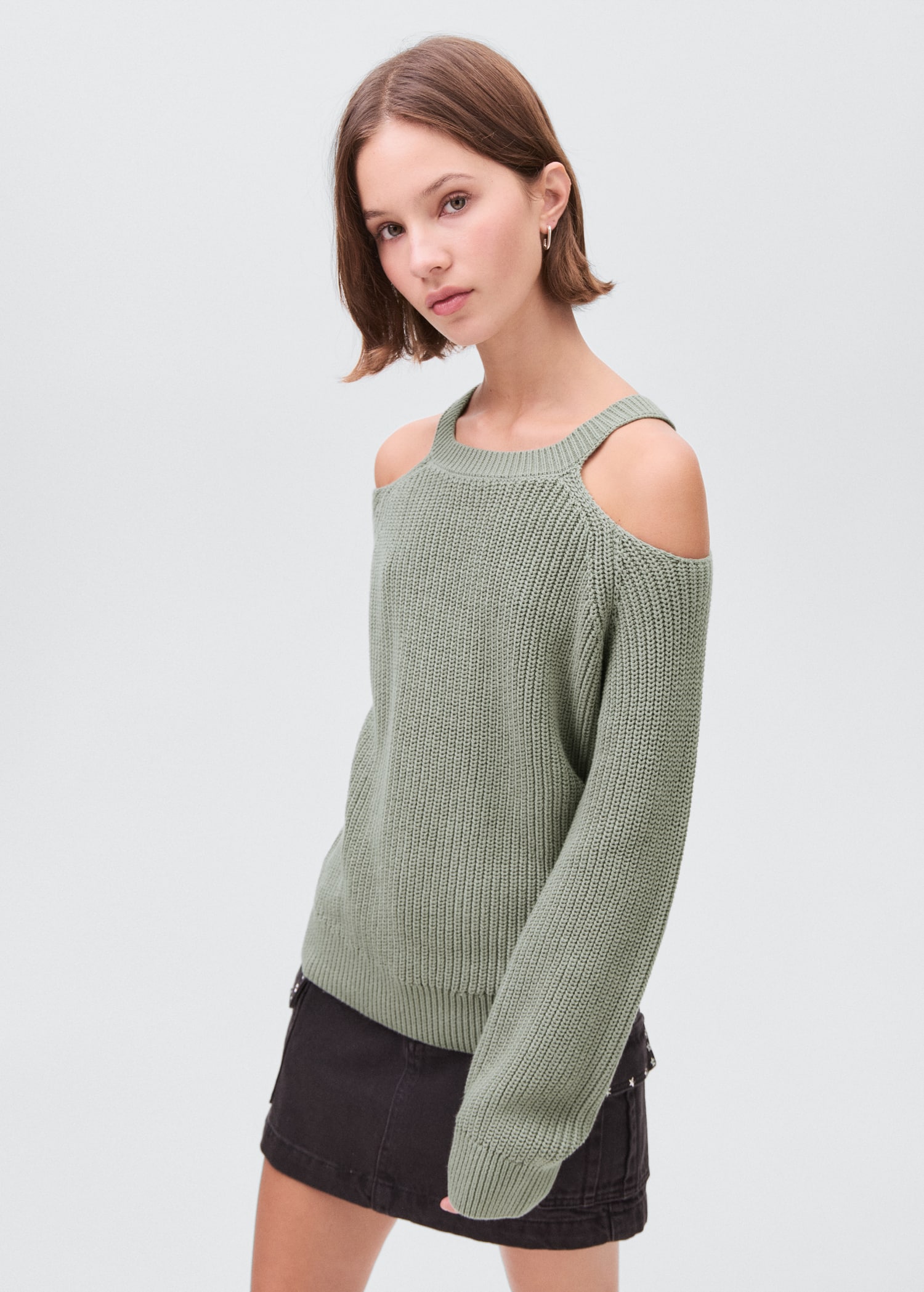 Jersey mangas cut-out - Plano medio
