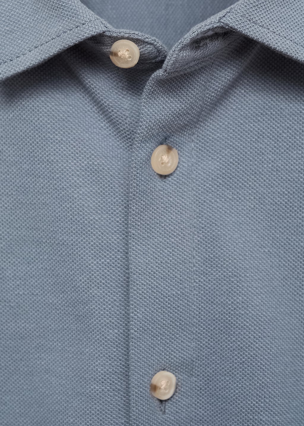 【COOR】 Cotton pinstripe t-shirt / 追跡付 Cotton knit shirt - Kids | MANGO Canada