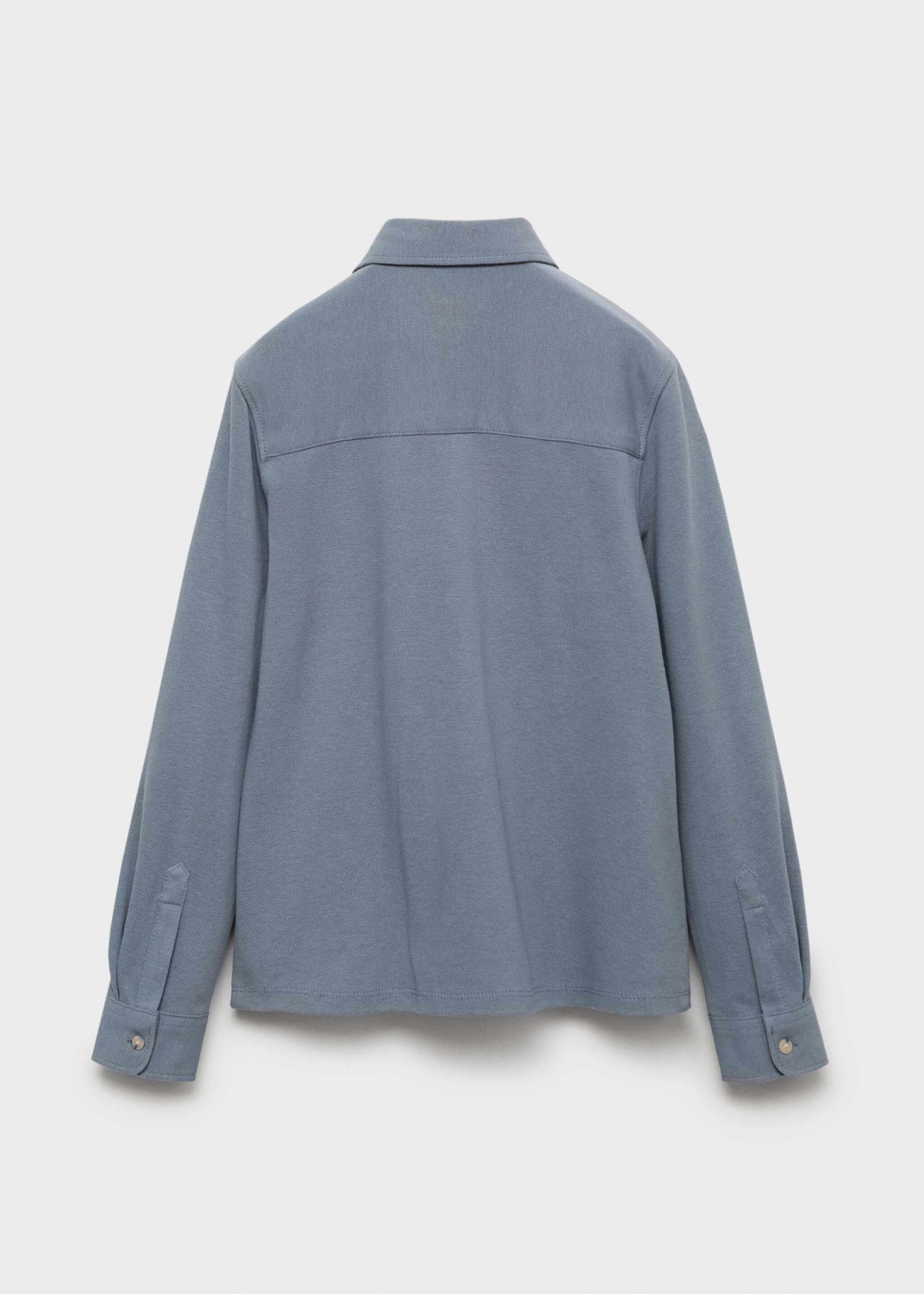 Chemise maille coton - Verso de l’article