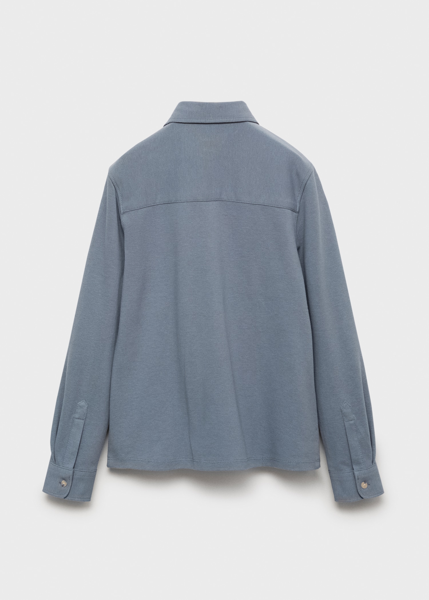 Chemise maille coton - Verso de l’article