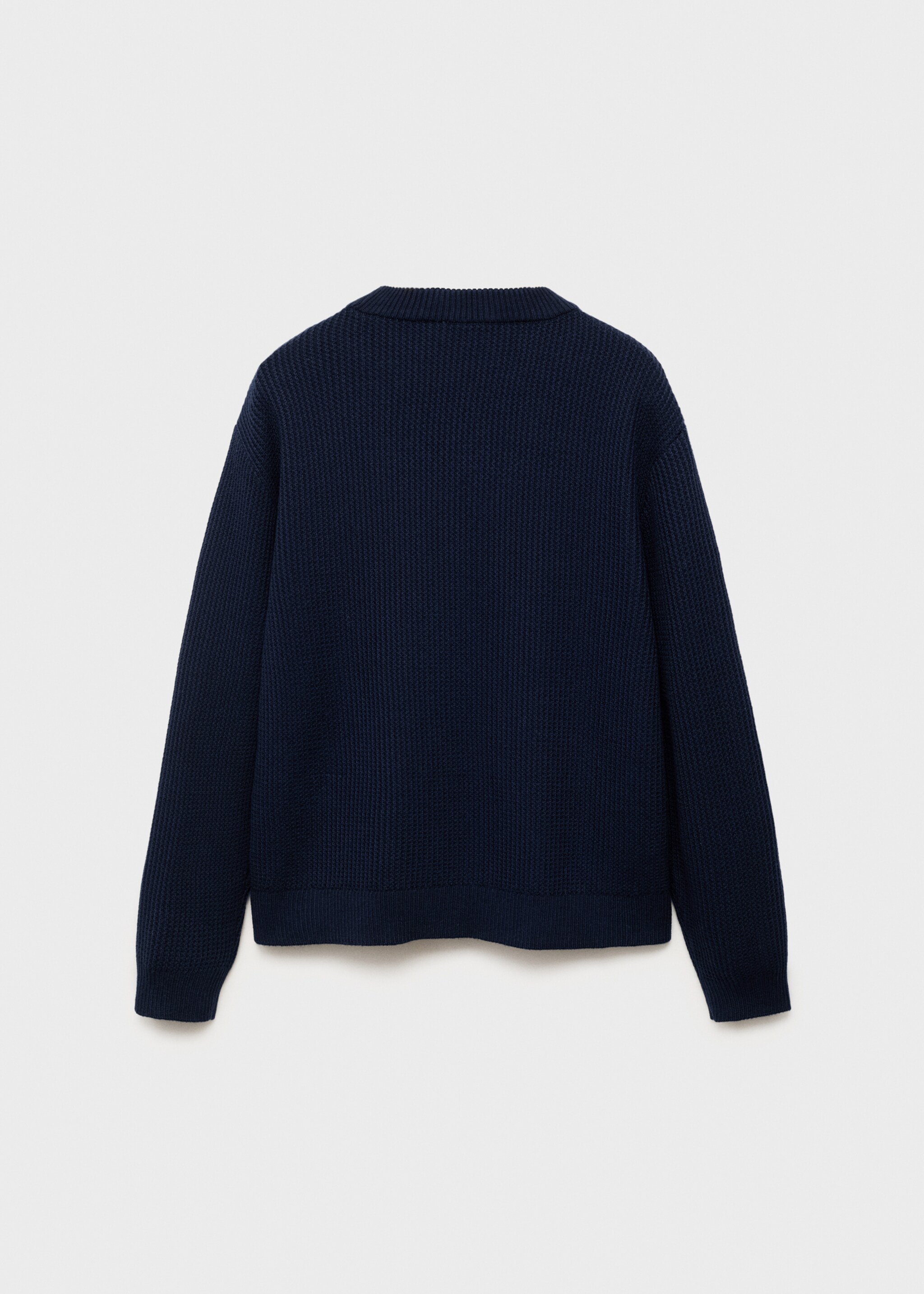 Pull-over maille coton - Verso de l’article