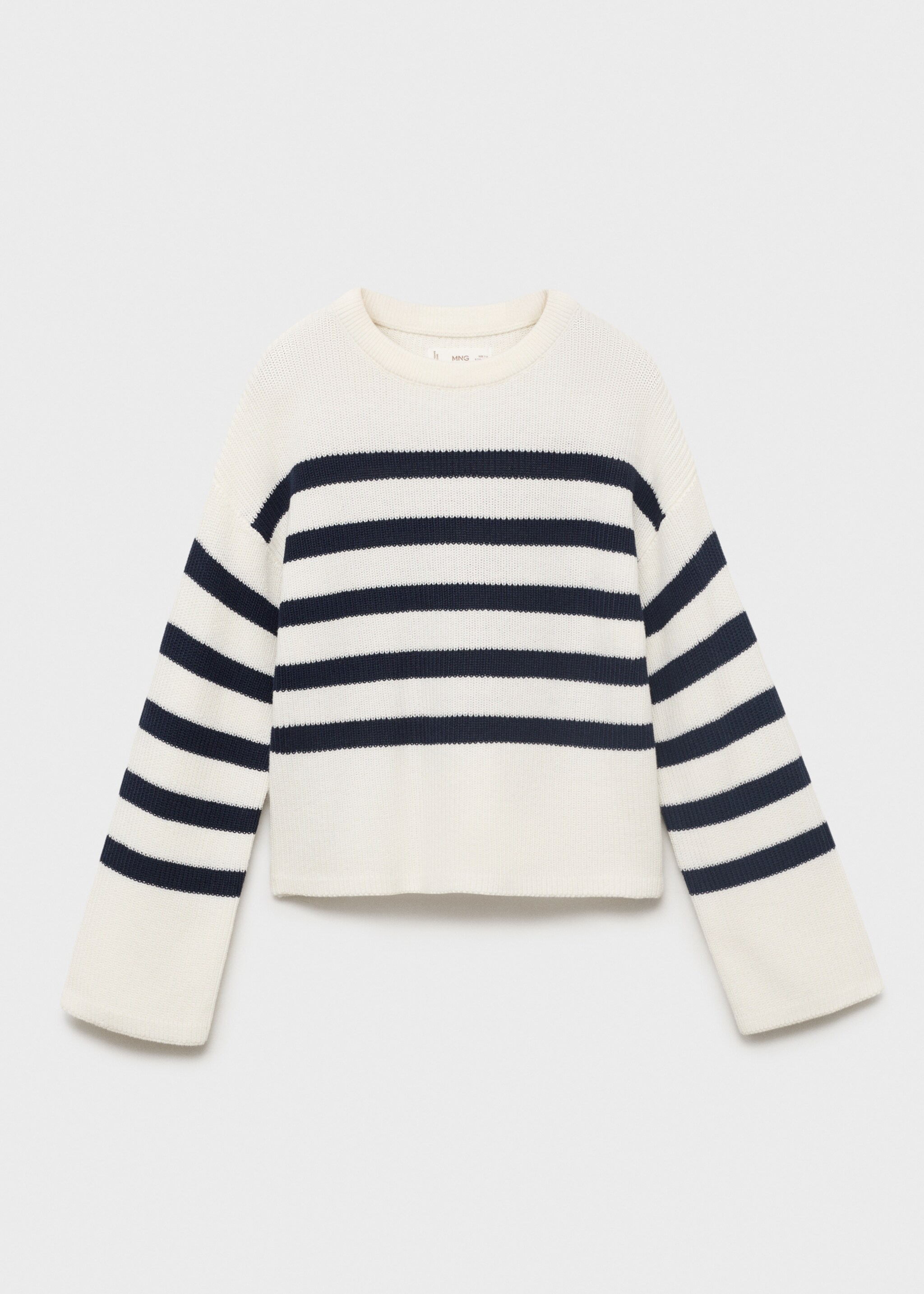 Knit striped sweater - Article without model