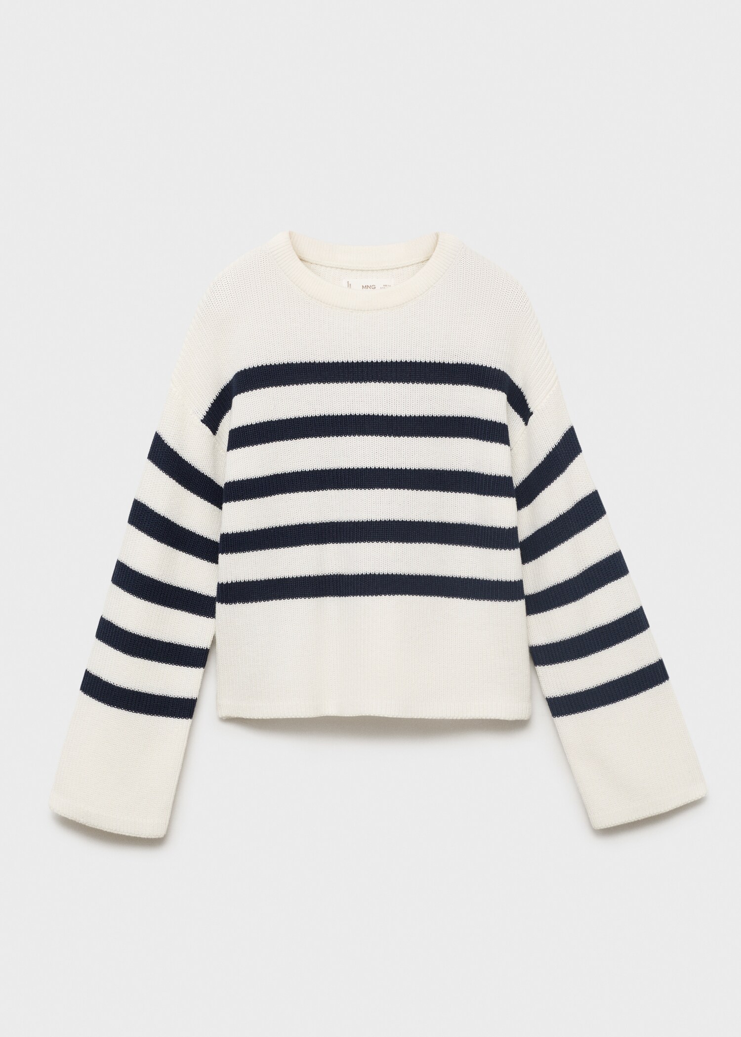 Knit striped sweater - Article without model