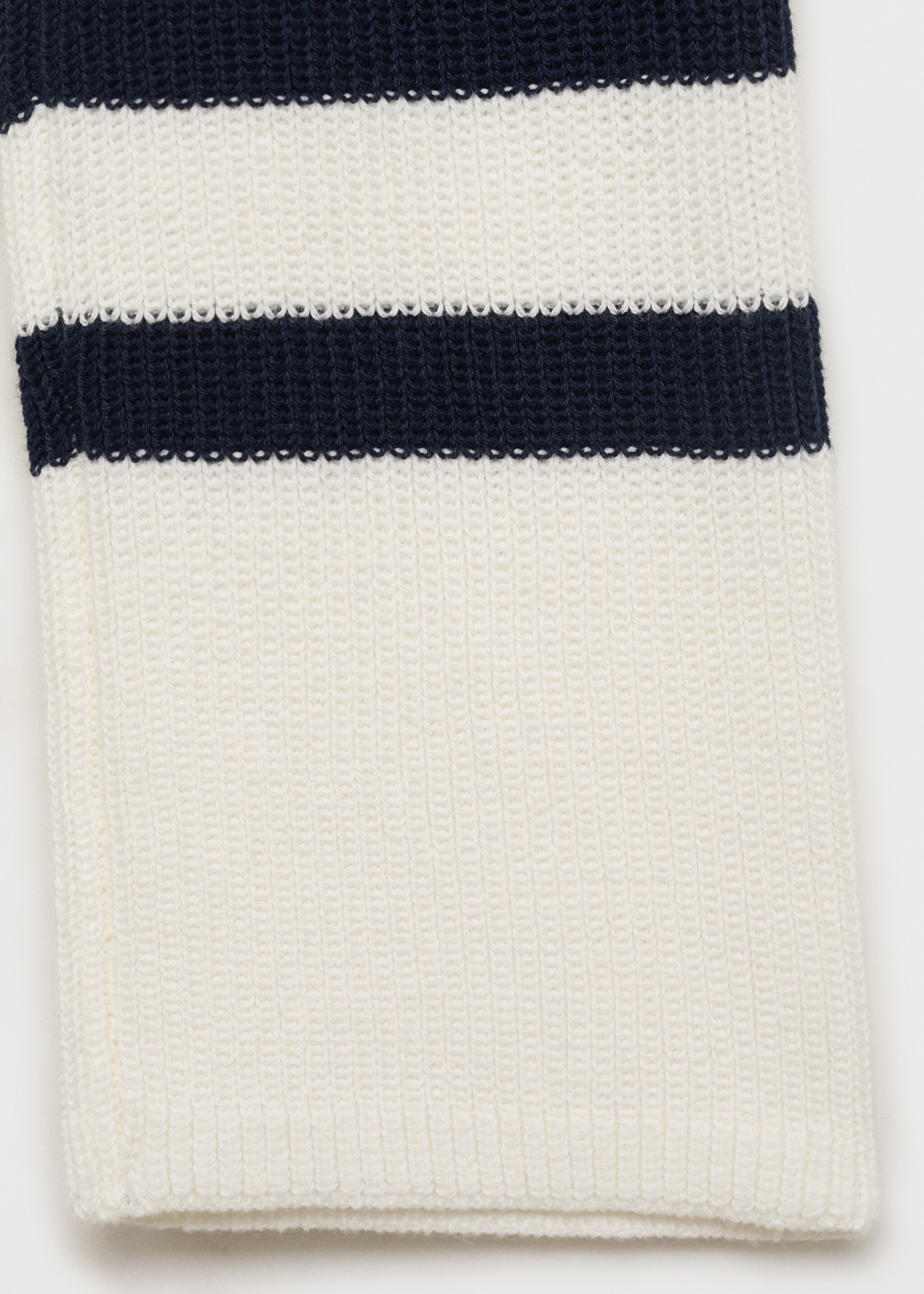Knit striped sweater - Details of the article 0
