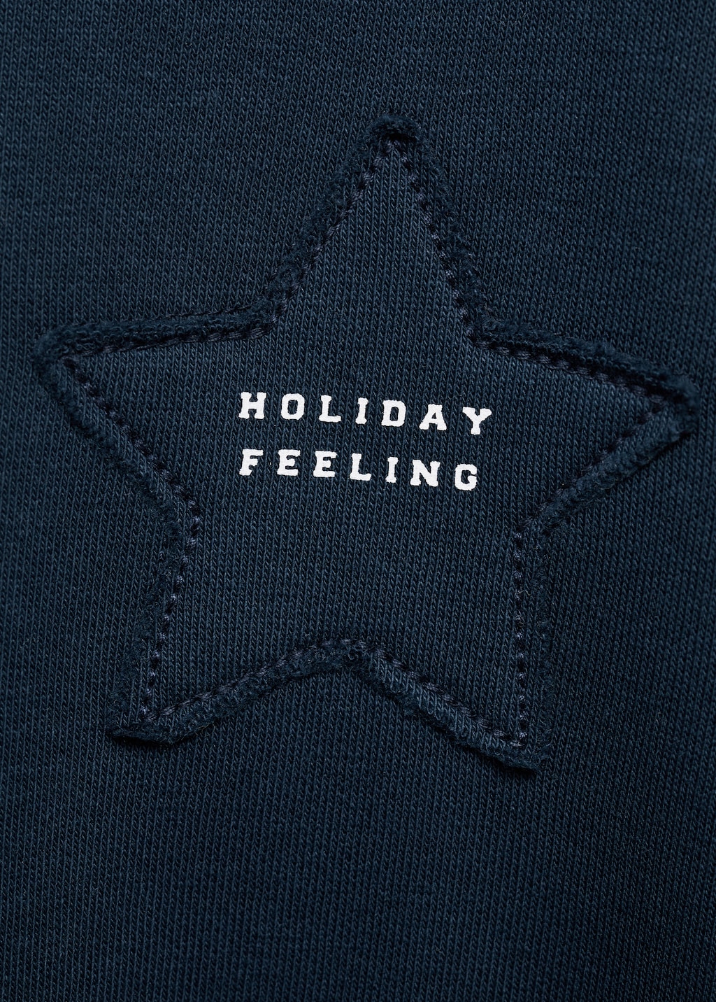 Sweatshirt with embroidered star - Kids | MANGO USA