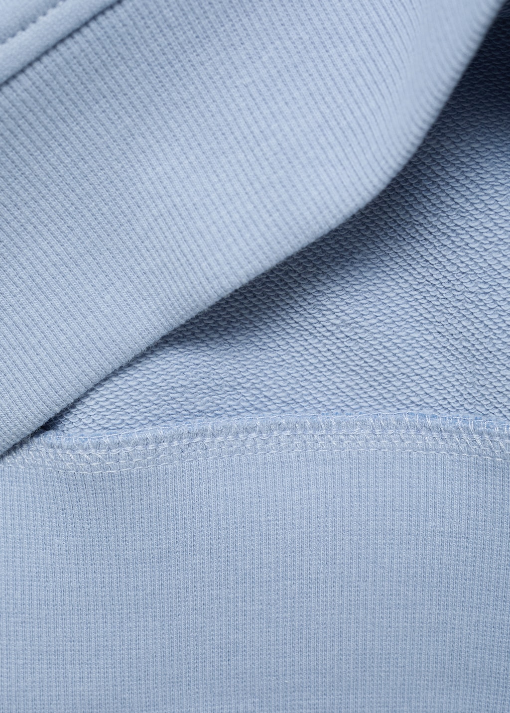 Printed embroidered sweatshirt