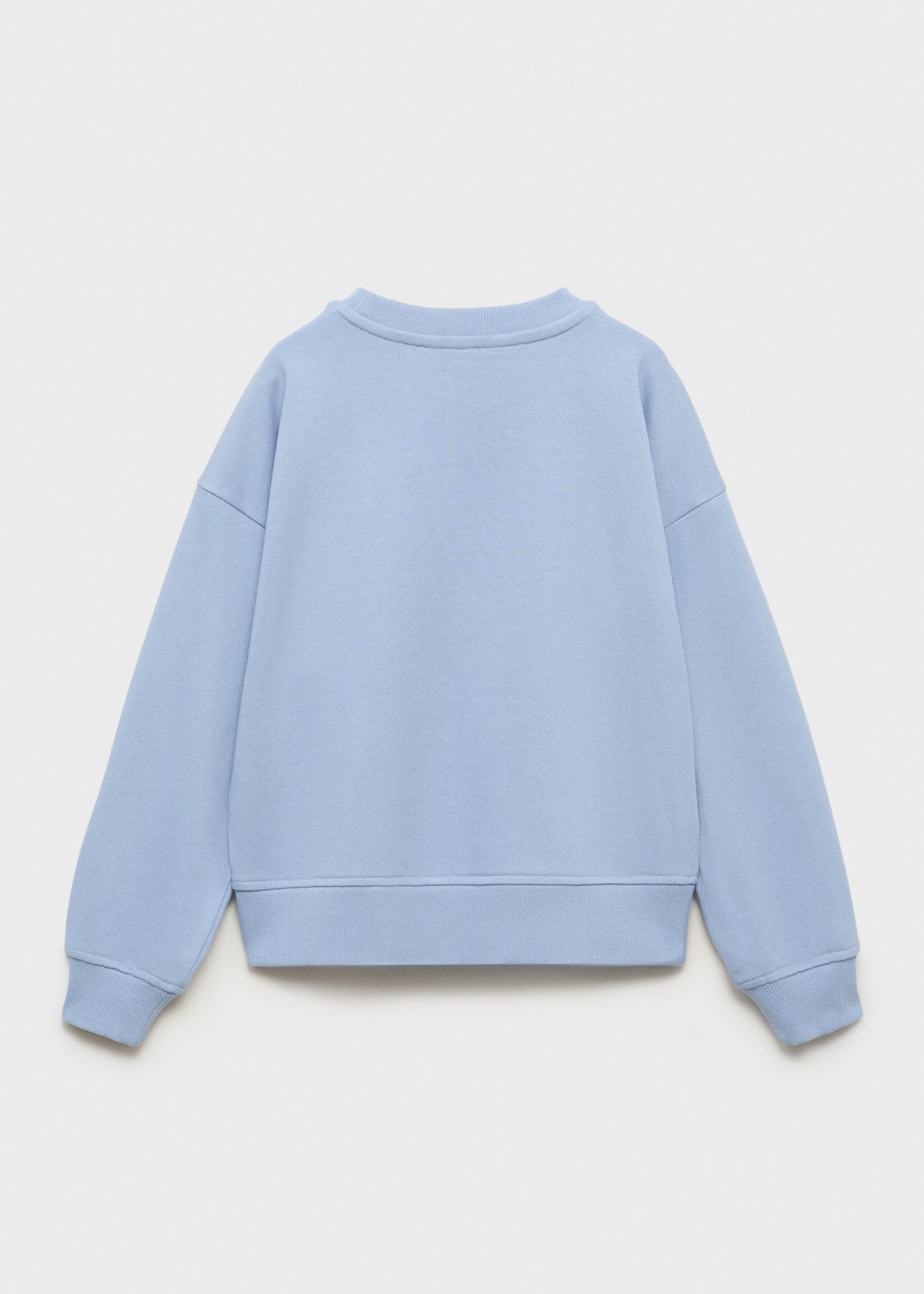 Sudadera bordada estampada - Reverso del artículo