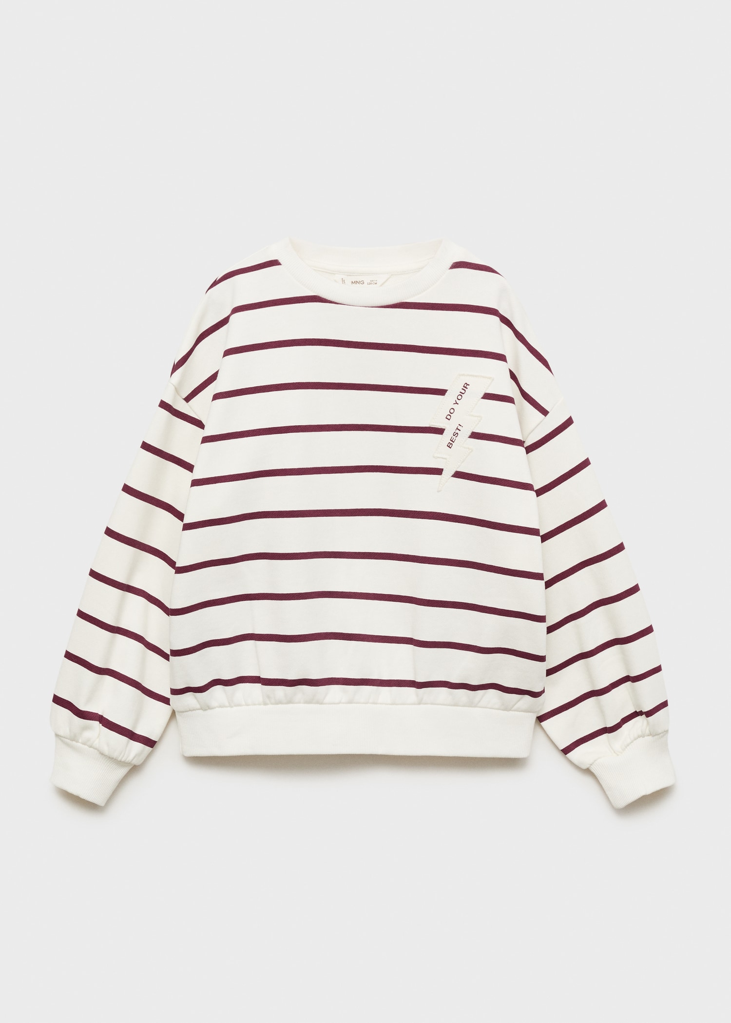 Sudadera rayas bordado - Artículo sin modelo