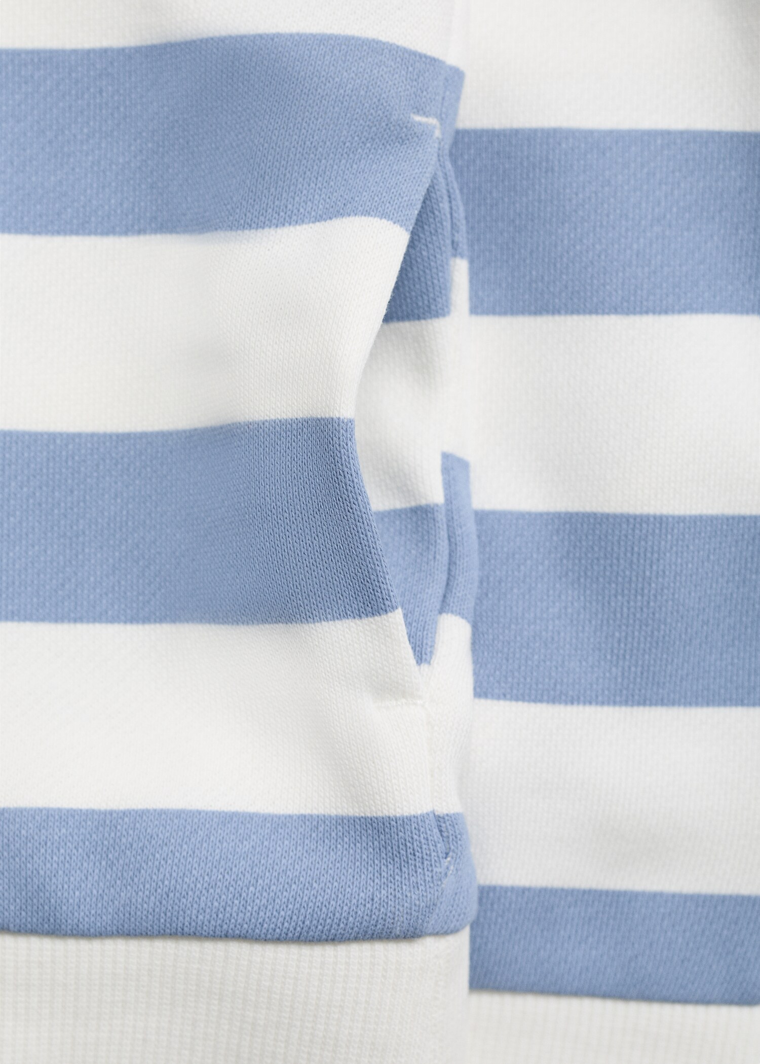 Sweat-shirt coton rayures - Détail de l'article 0