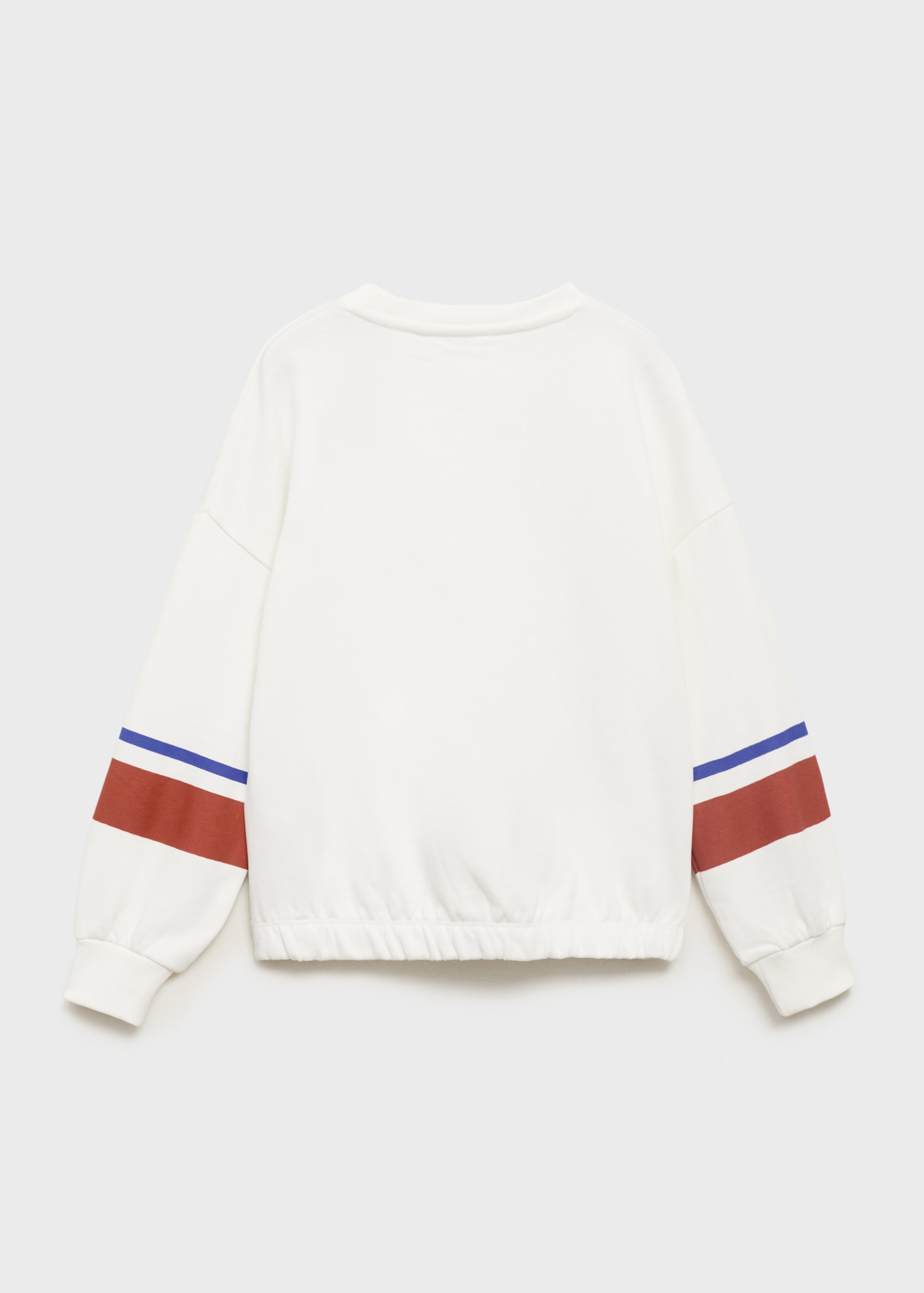 Sudadera algodón estampada - Reverso del artículo