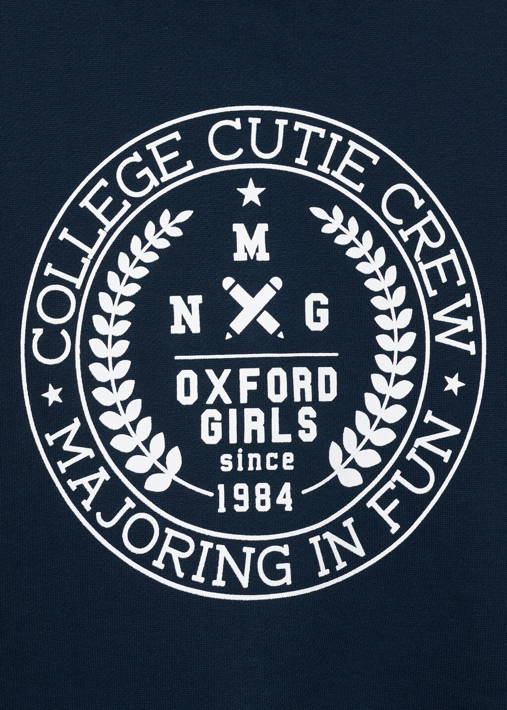 Polo-neck sweatshirt