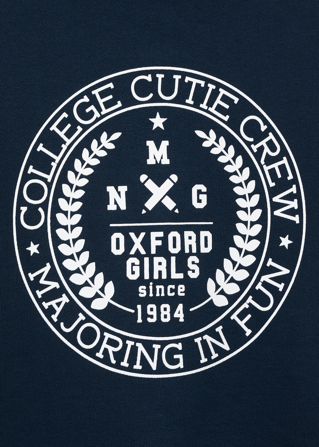 Polo-neck sweatshirt