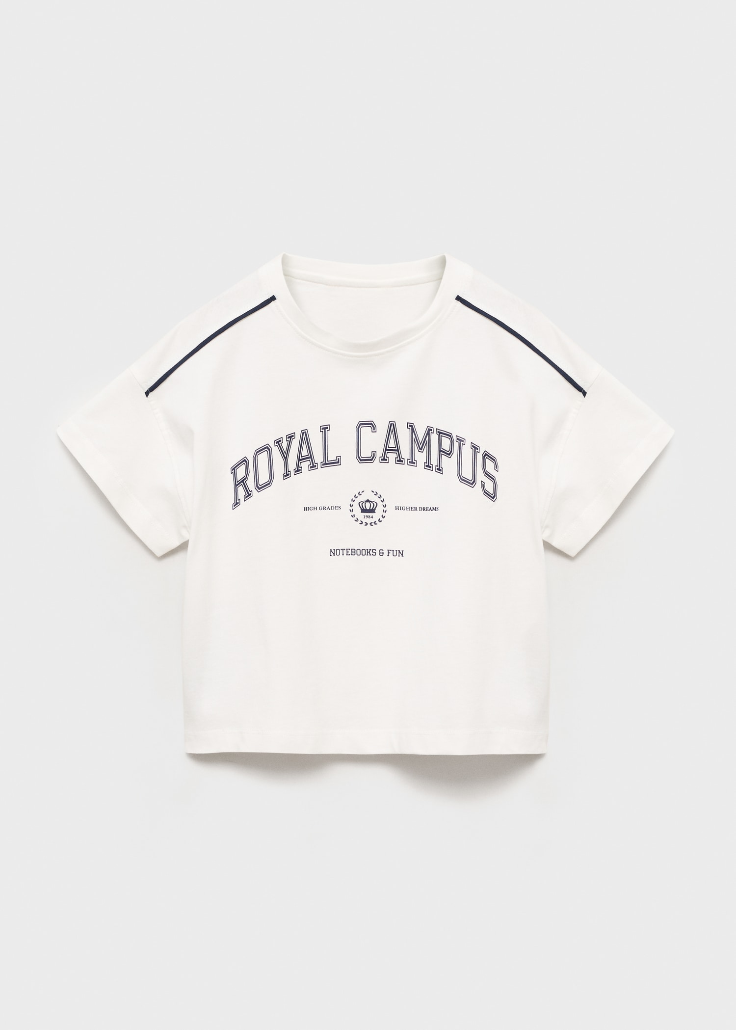 T-shirt estampada de manda curta - Artigo sem modelo