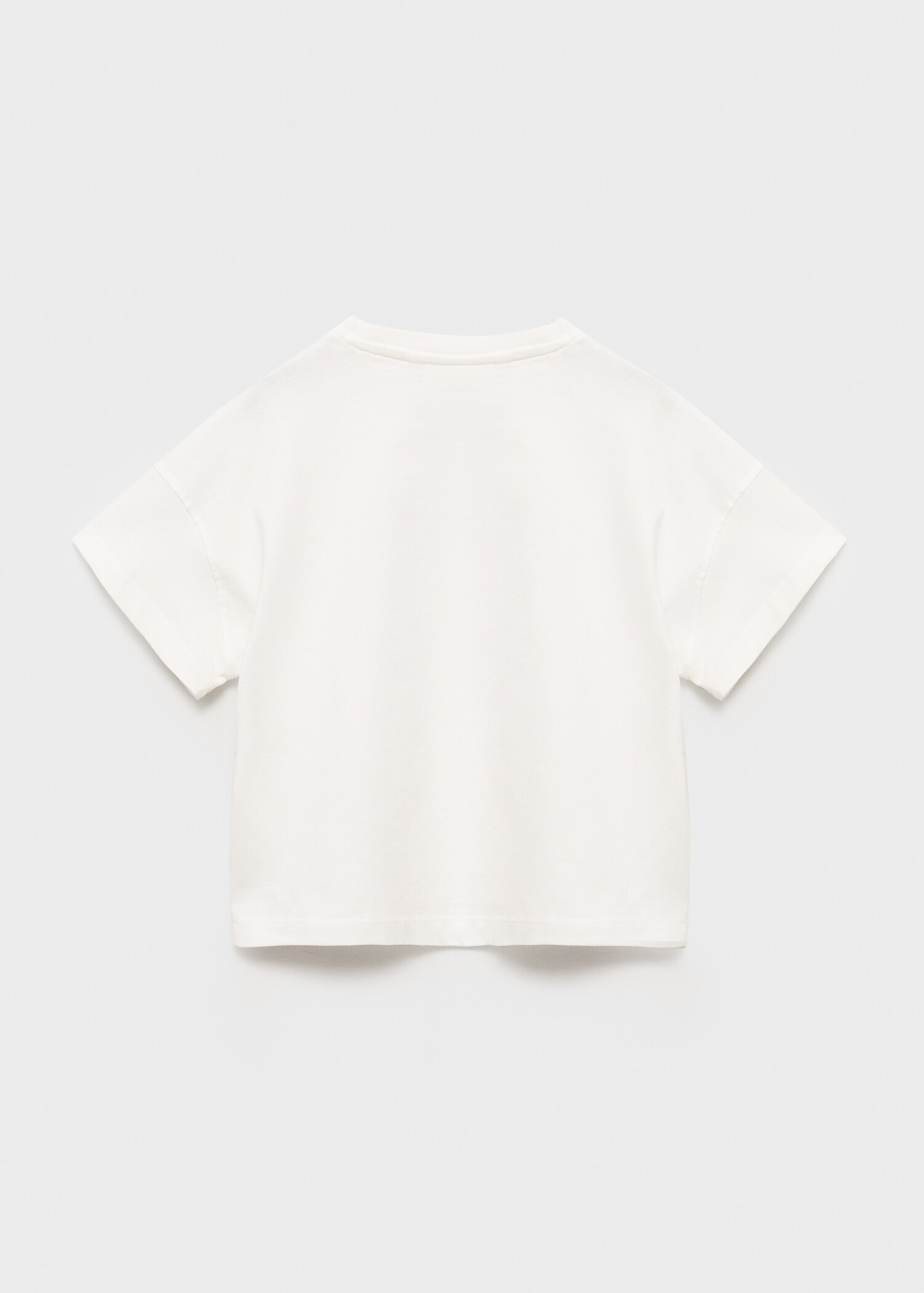 T-shirt estampada de manda curta - Verso do artigo
