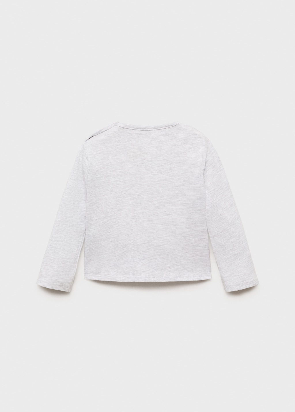 Printed cotton-blend t-shirt