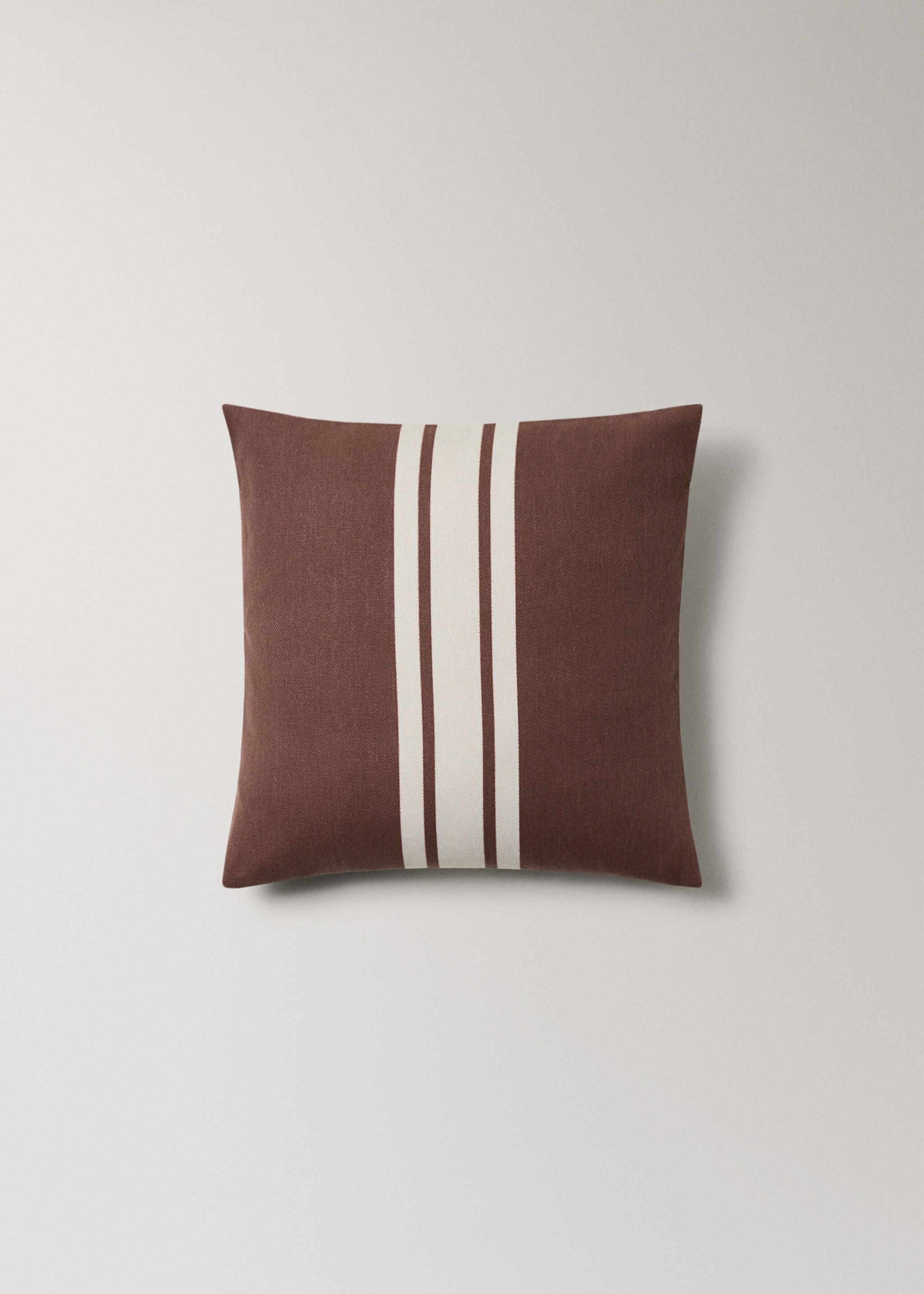 Funda cojín algodón raya estampada 45x45 cm - Artículo sin modelo