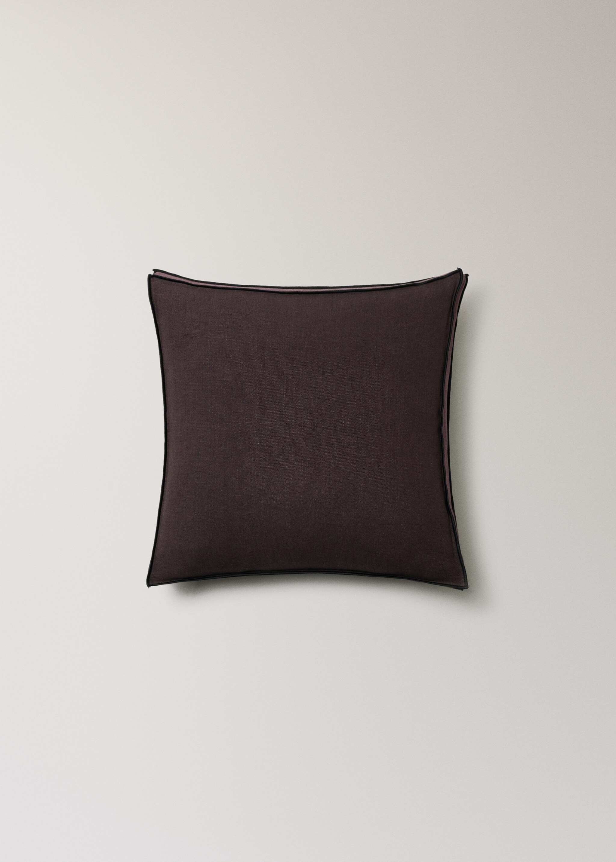 Funda cojín lino bicolor 45x45 cm - Artículo sin modelo