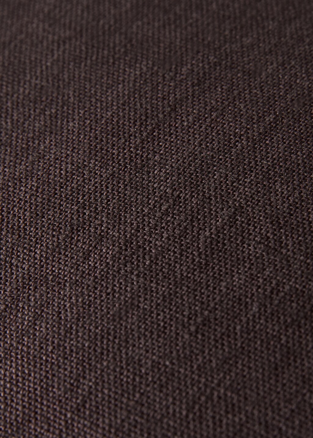 Two-tone linen cushion cover 45x45 cm