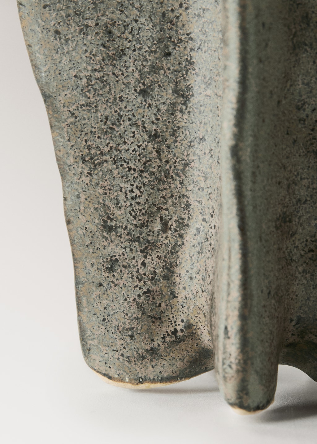 Organic stoneware vase
