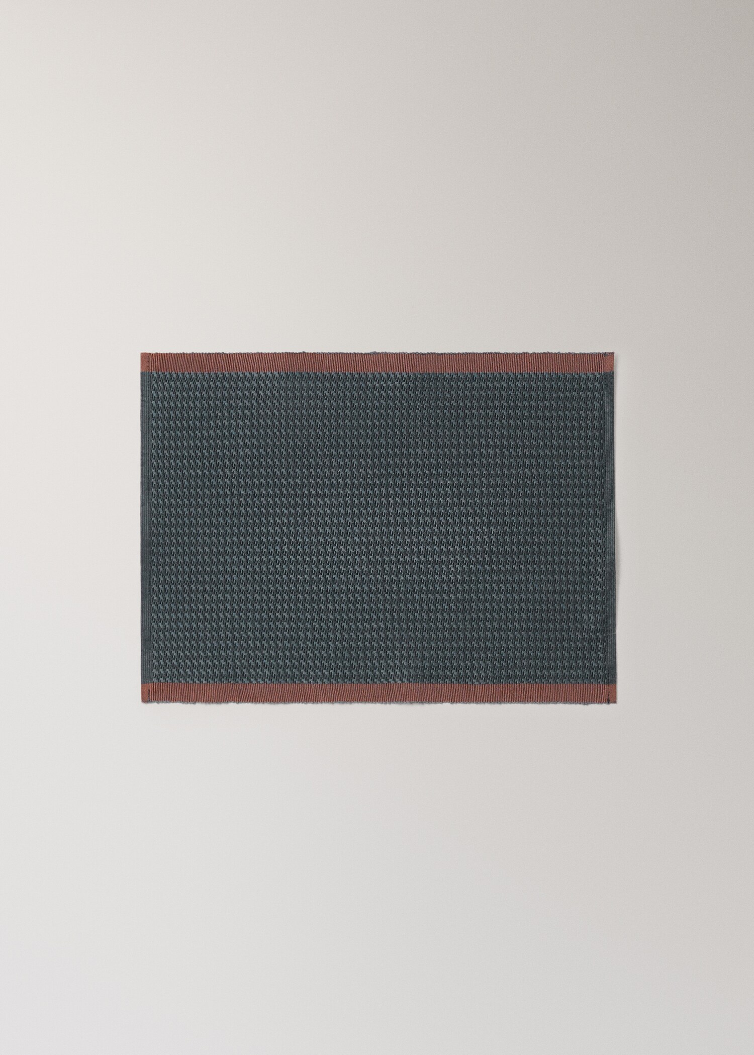 Checked cotton placemat - Article without model