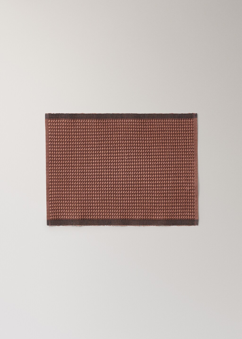 100% cotton check placemat