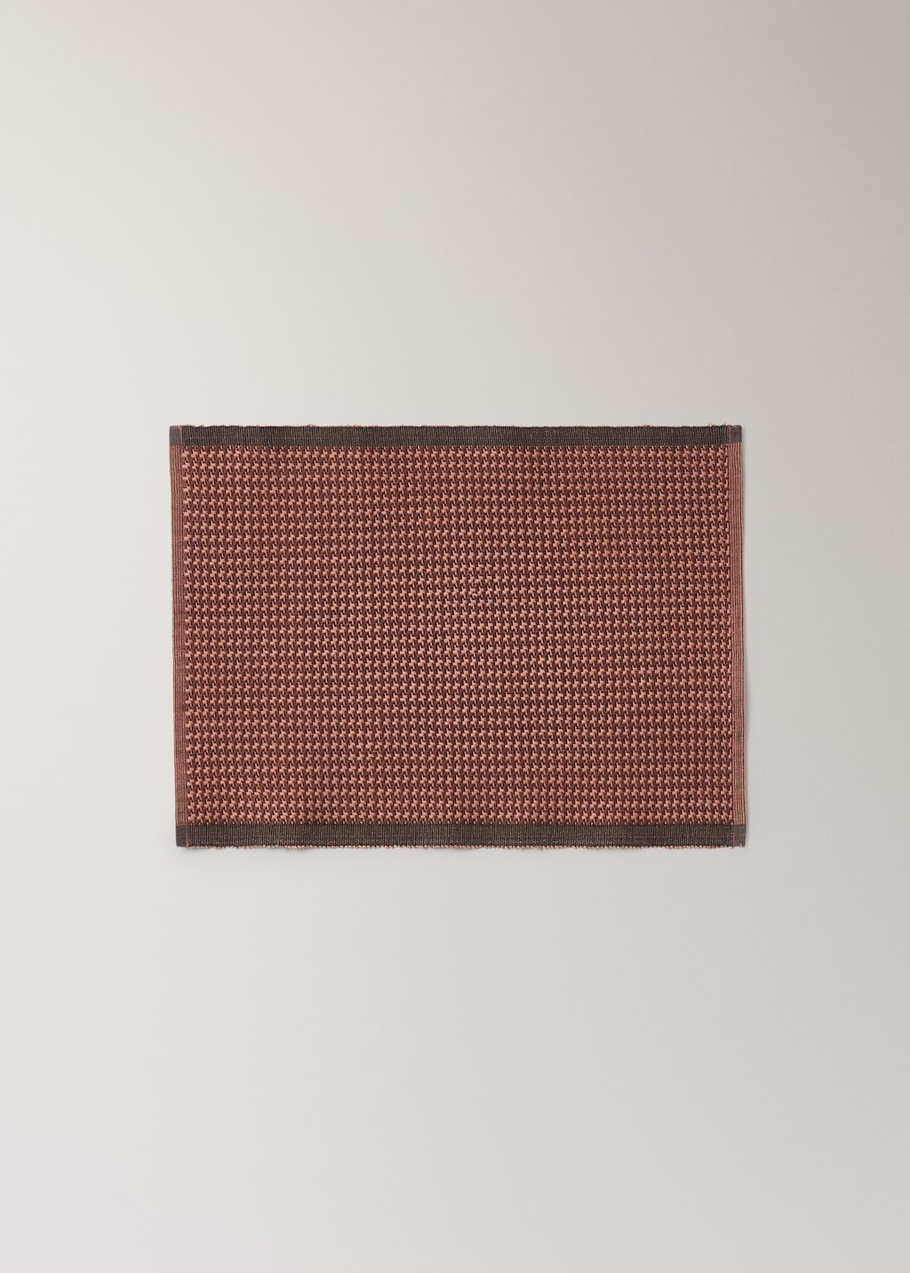 100% cotton check placemat