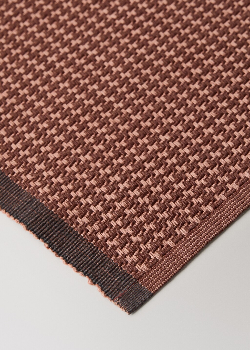 100% cotton check placemat