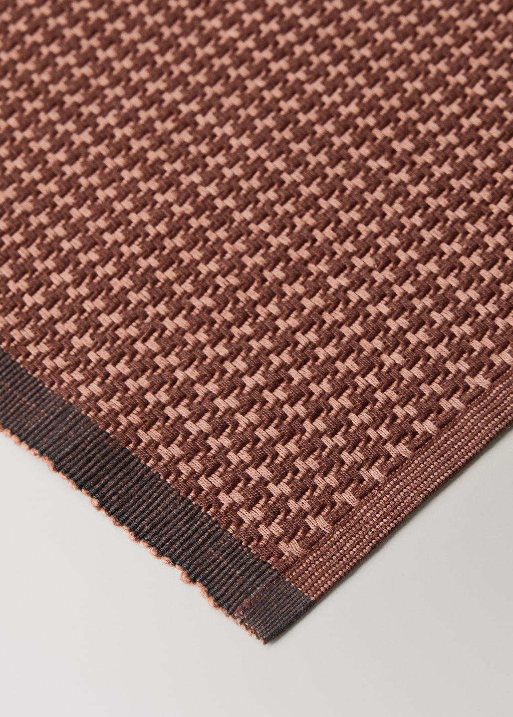 100% cotton check placemat