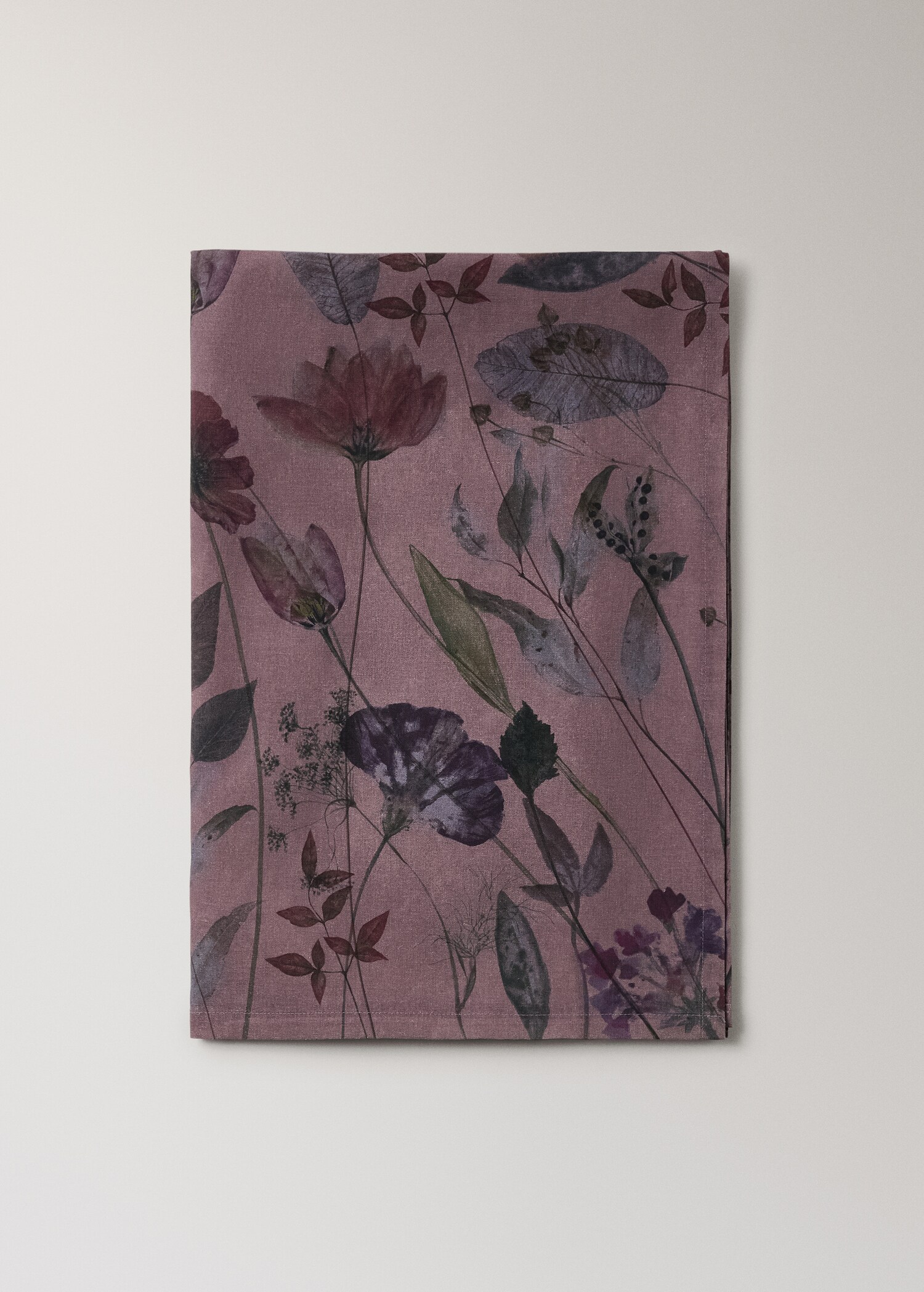 Color flowers cotton linen tablecloth 6 to 8 diners - Товар без моделі