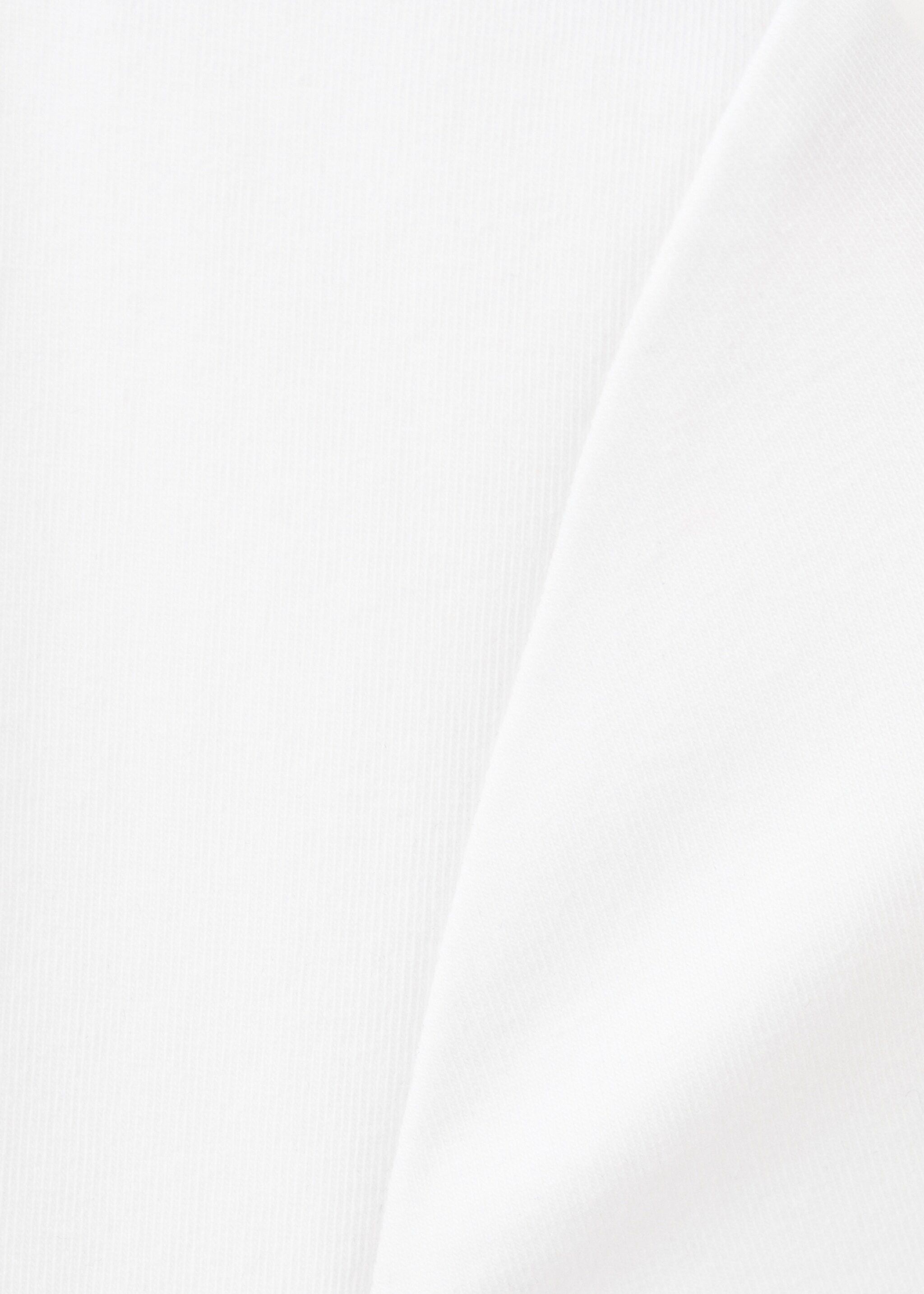 Fitted cotton t-shirt - Details of the article 0, Off White. Ref: 17013337-00.