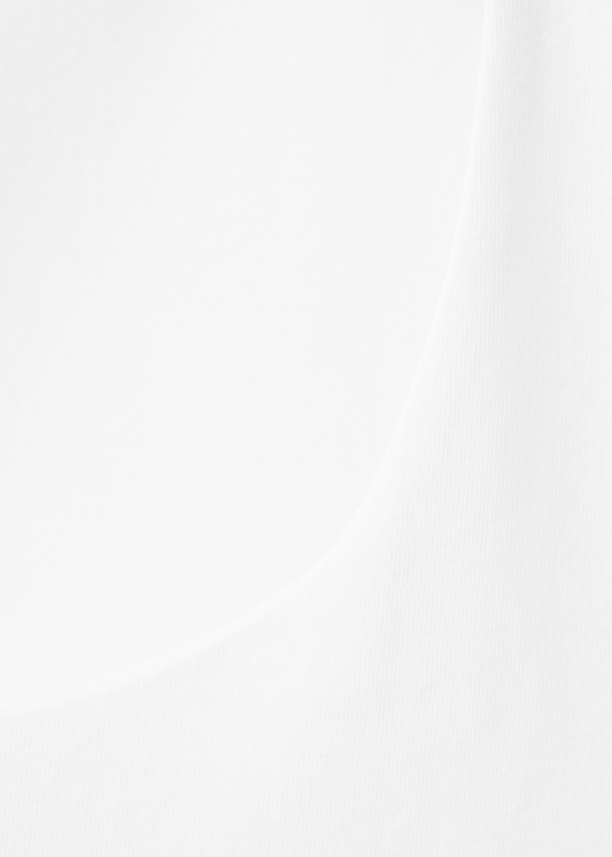 Fitted cotton t-shirt - Details of the article 8, Off White. Ref: 17013337-00.
