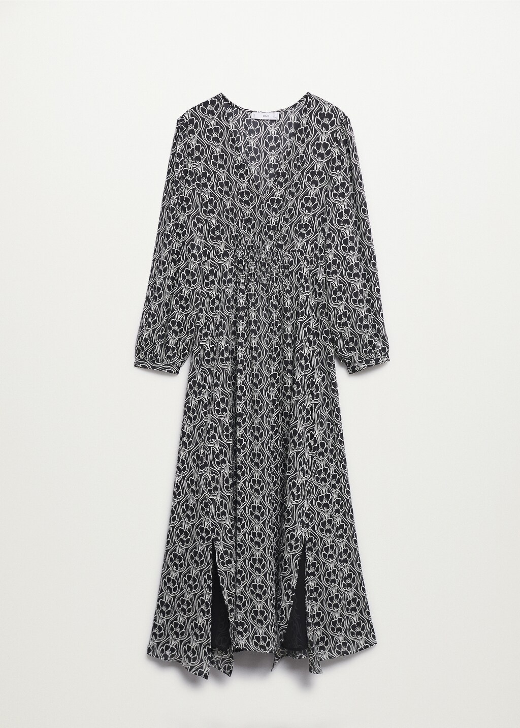 Midi printed dress Women MANGO Lebanon