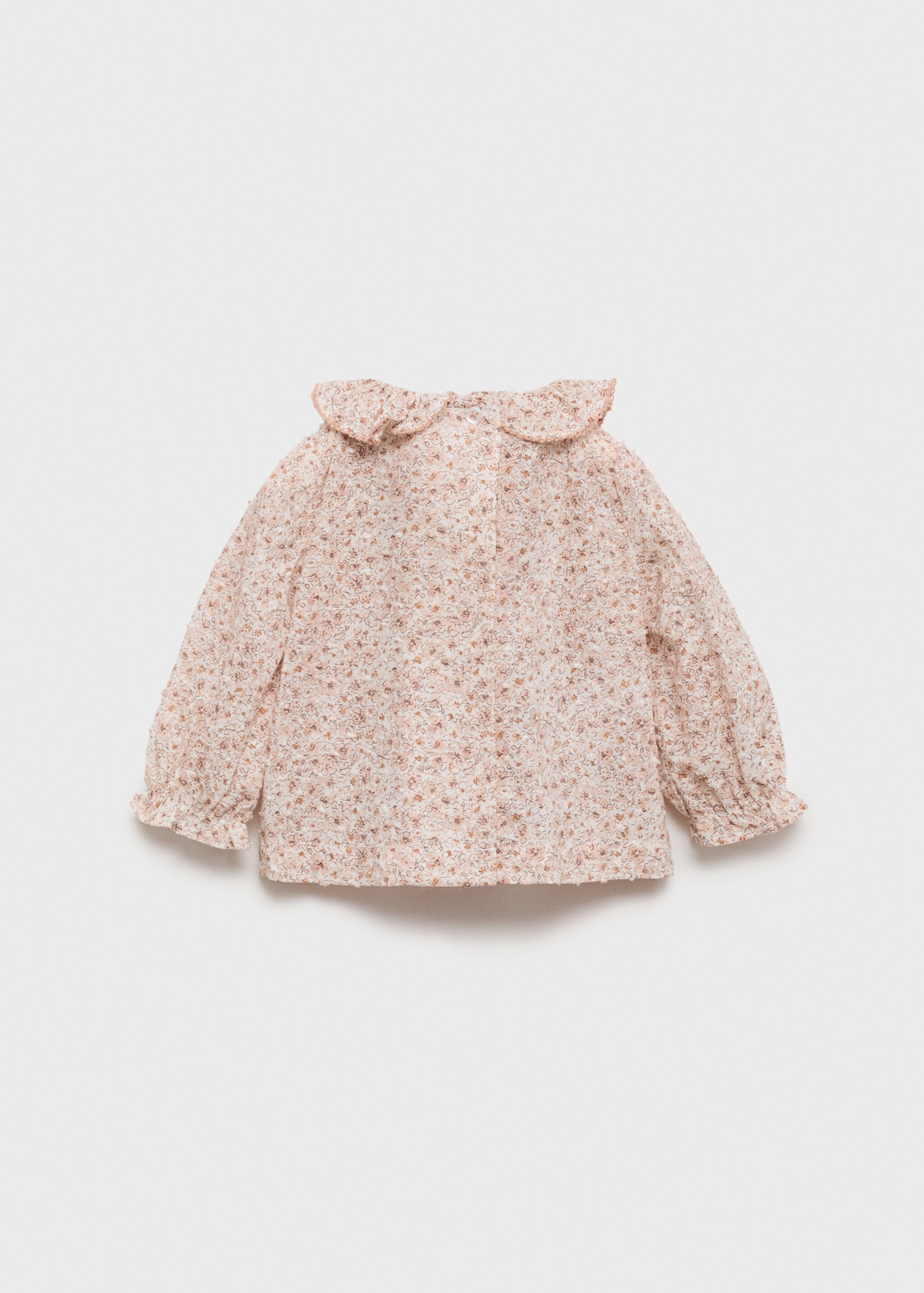 Floral print blouse - Reverse of the article