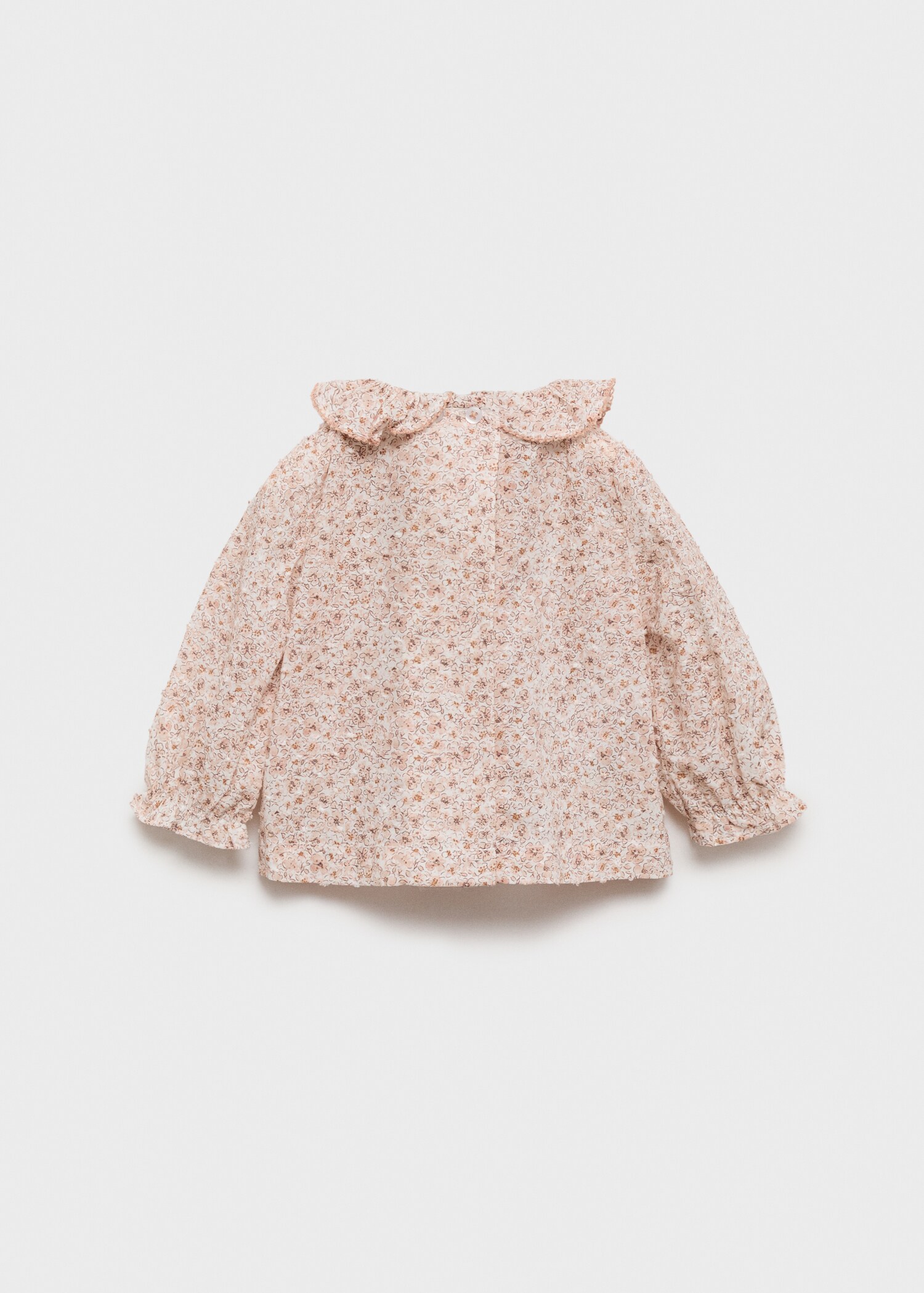 Floral print blouse - Reverse of the article