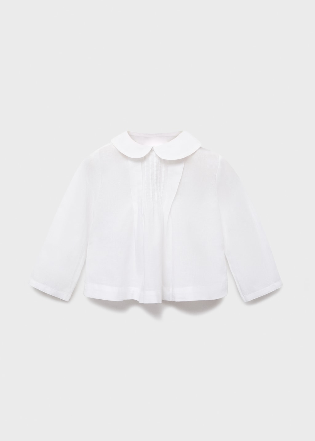 Blouse with Peter Pan collar - Kids | MANGO USA